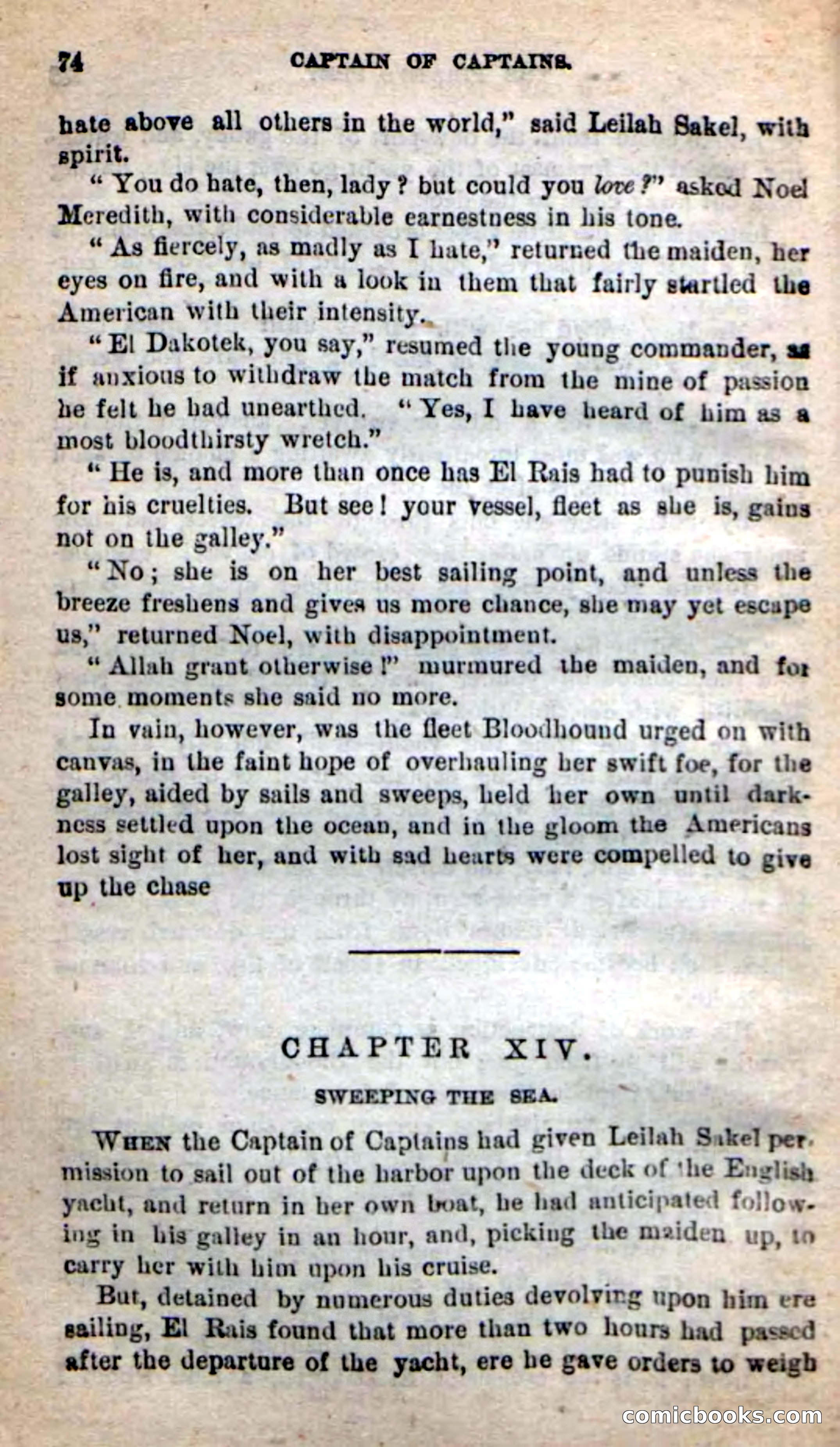 Beadle's New Dime Novels: Captain of Captains — page 70 of 100