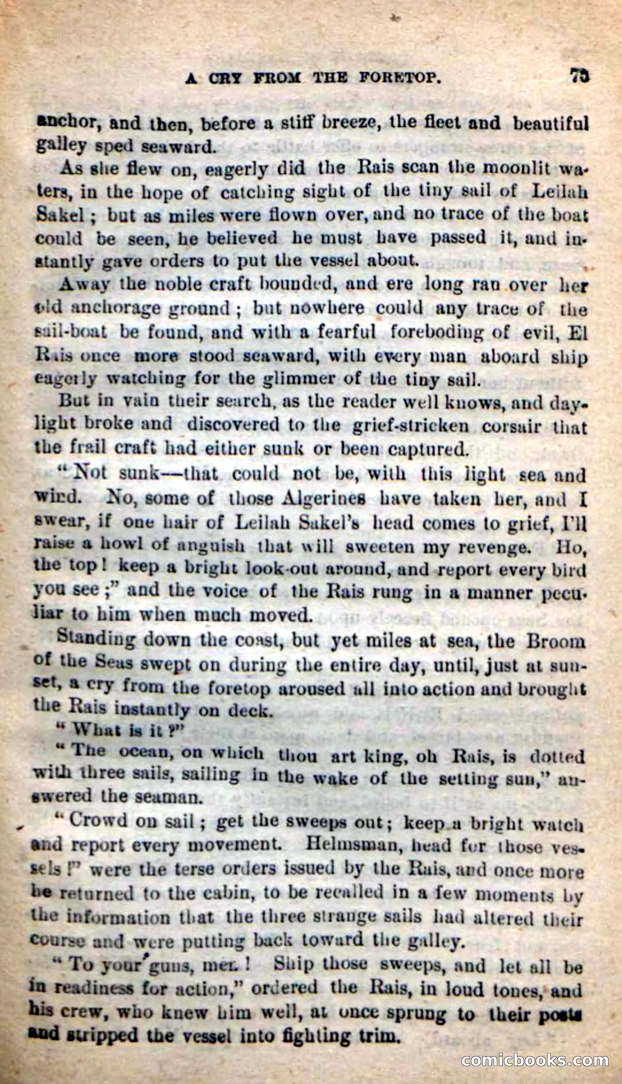 Beadle's New Dime Novels: Captain of Captains — page 71 of 100