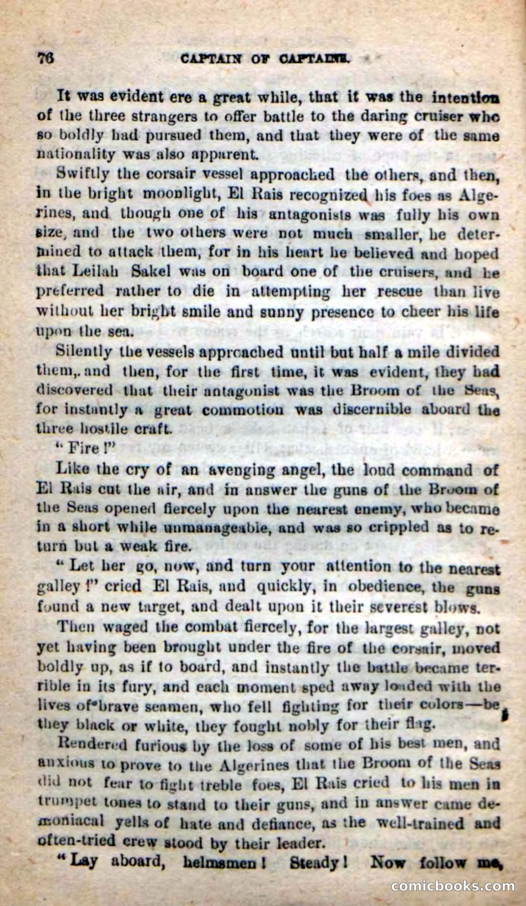 Beadle's New Dime Novels: Captain of Captains — page 72 of 100