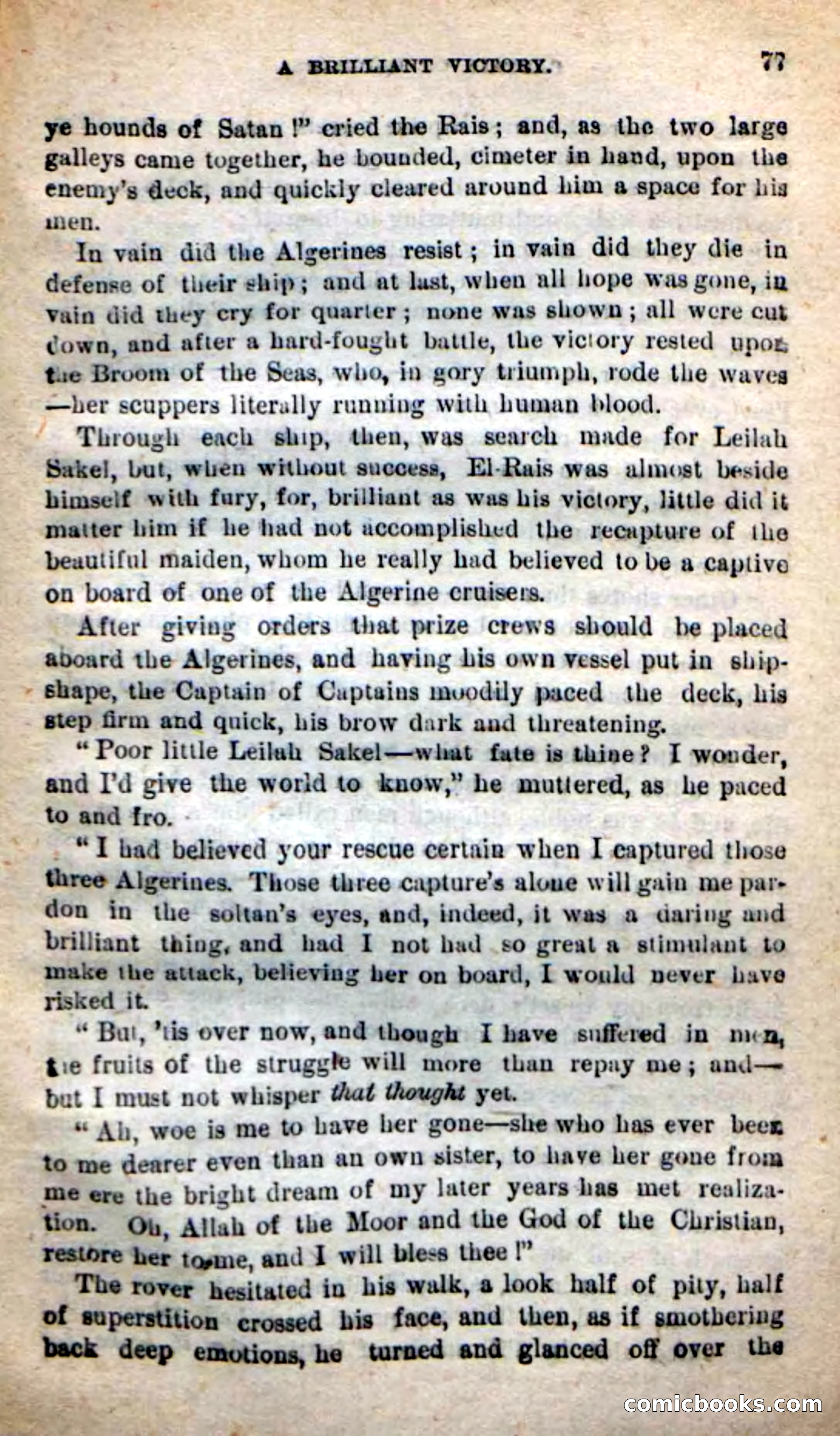 Beadle's New Dime Novels: Captain of Captains — page 73 of 100