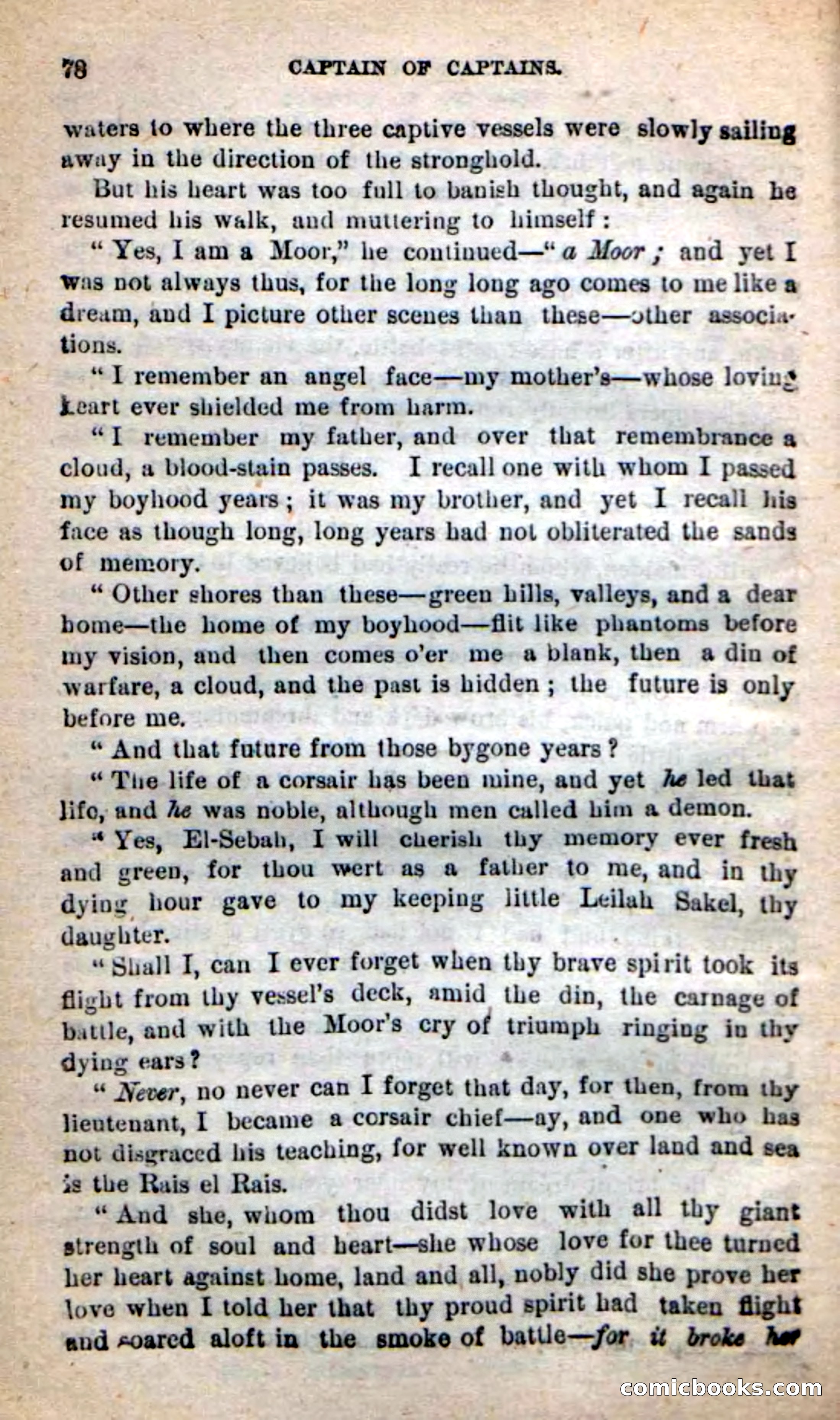 Beadle's New Dime Novels: Captain of Captains — page 74 of 100