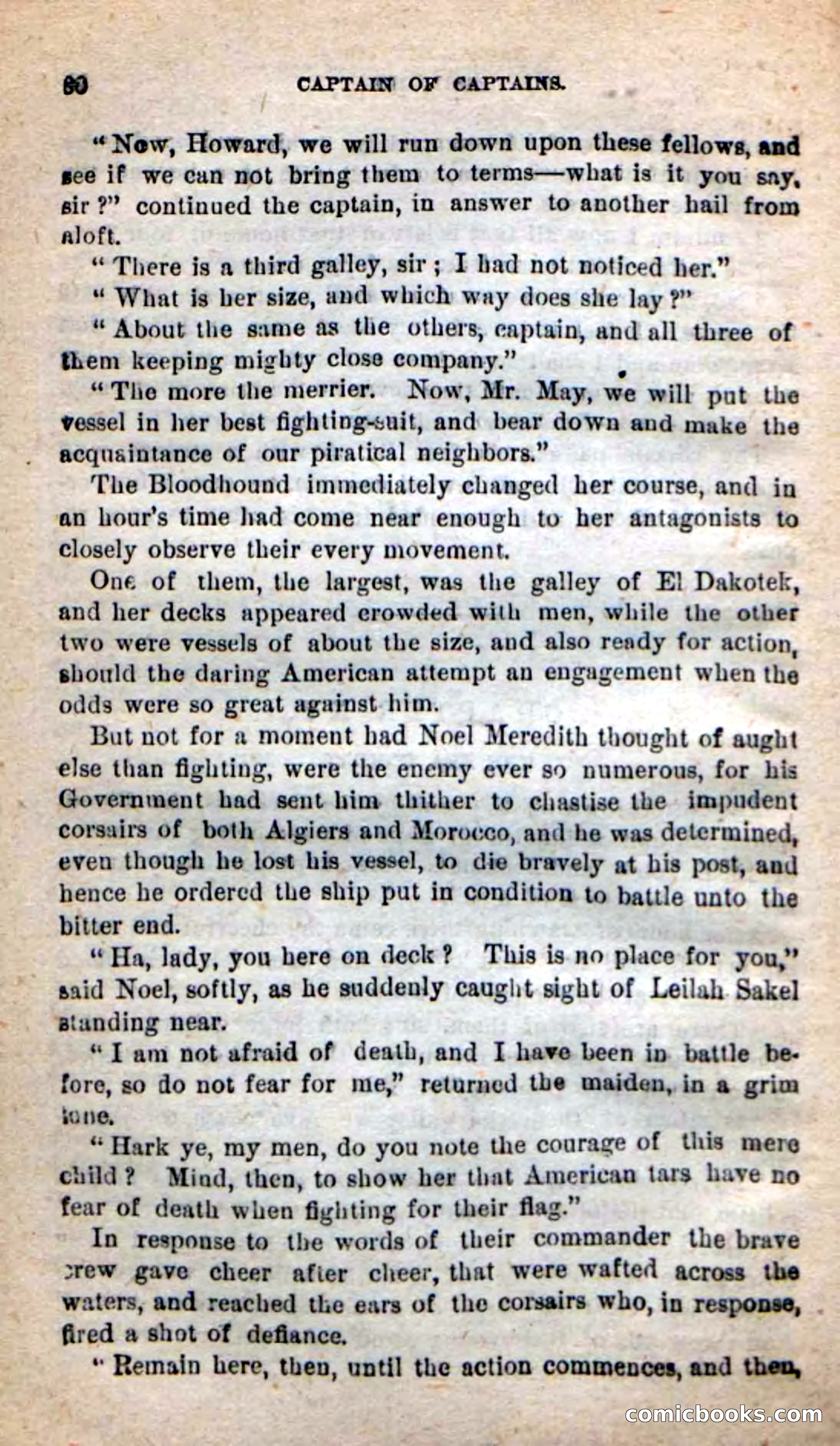 Beadle's New Dime Novels: Captain of Captains — page 76 of 100