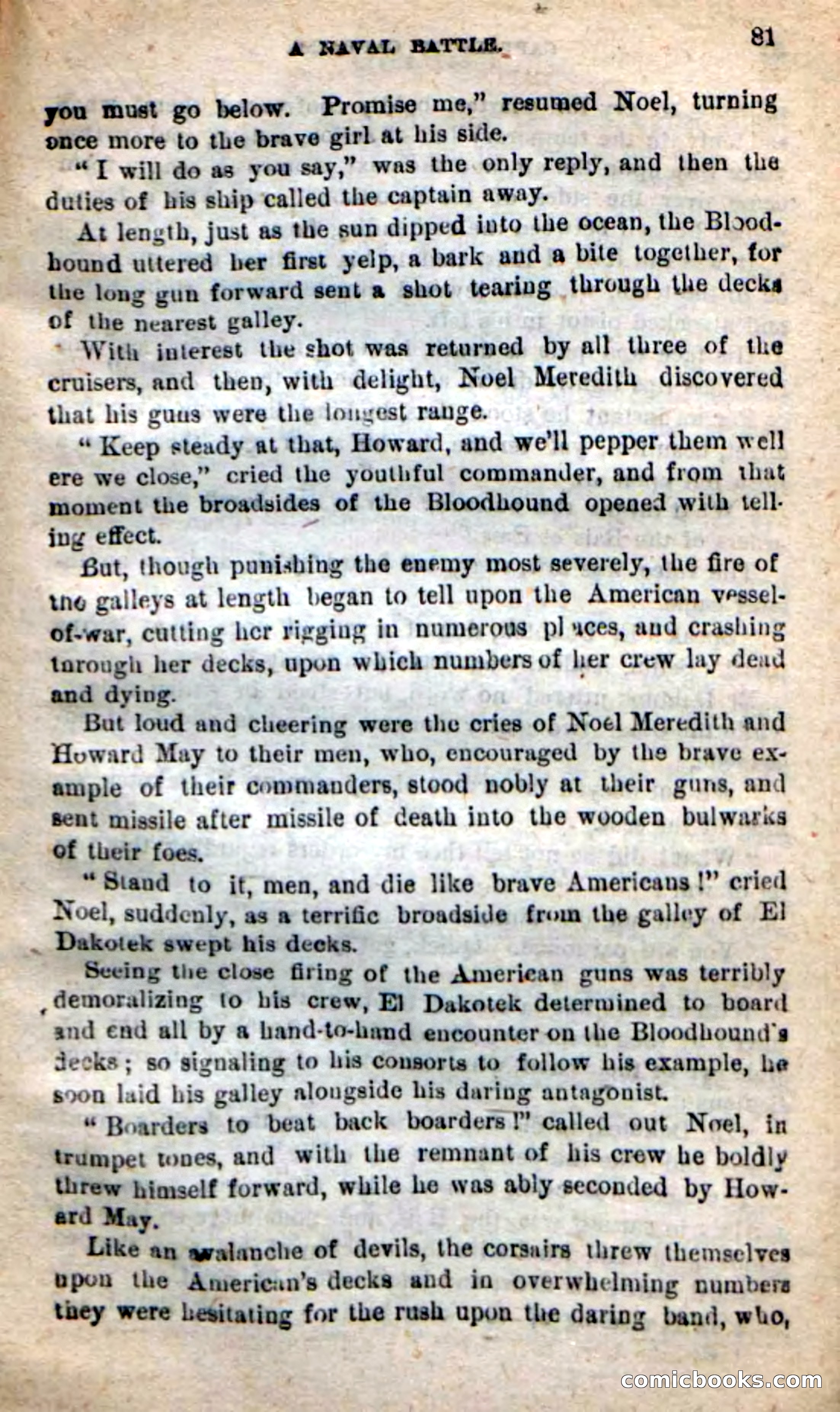 Beadle's New Dime Novels: Captain of Captains — page 77 of 100