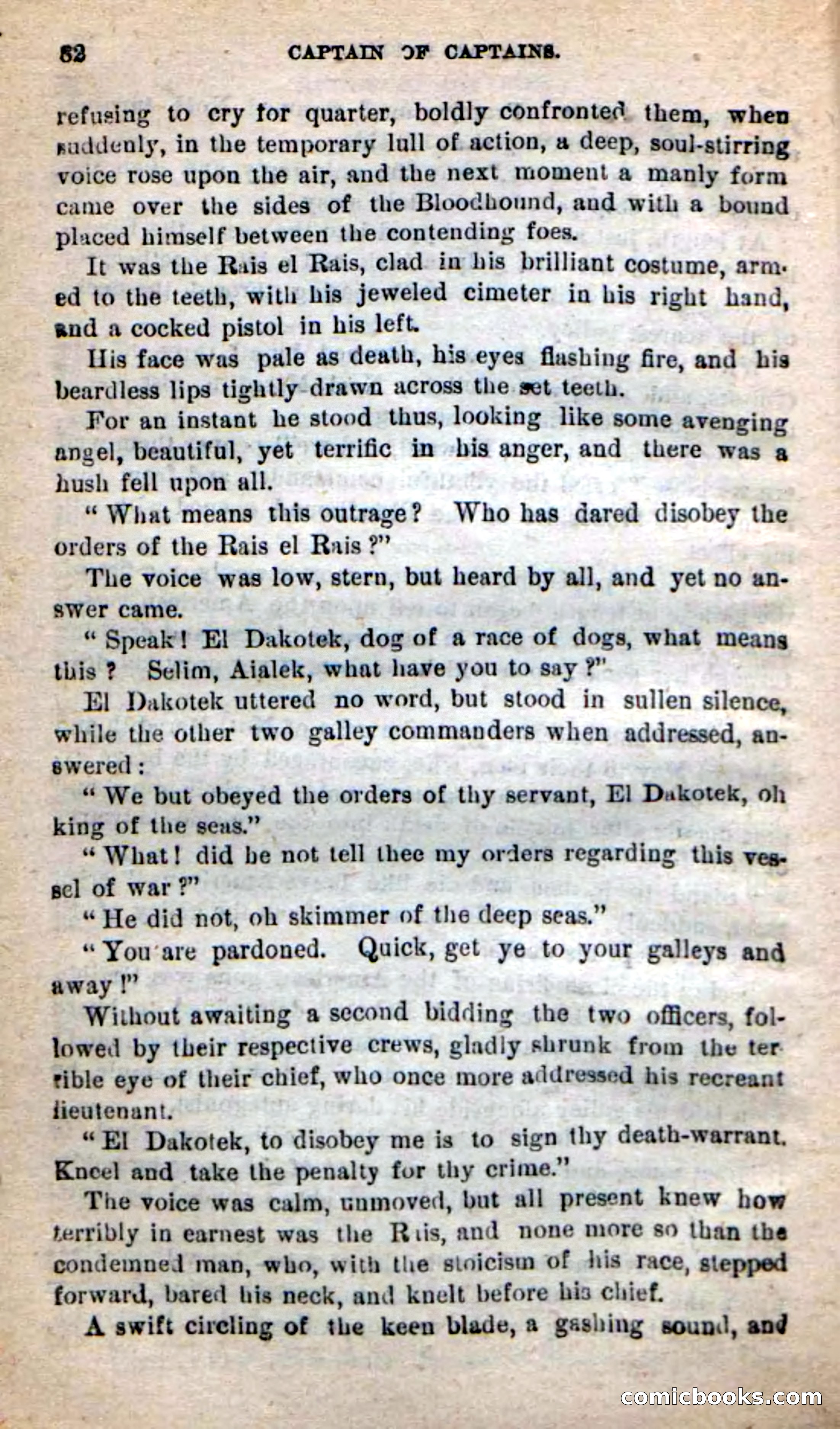 Beadle's New Dime Novels: Captain of Captains — page 78 of 100