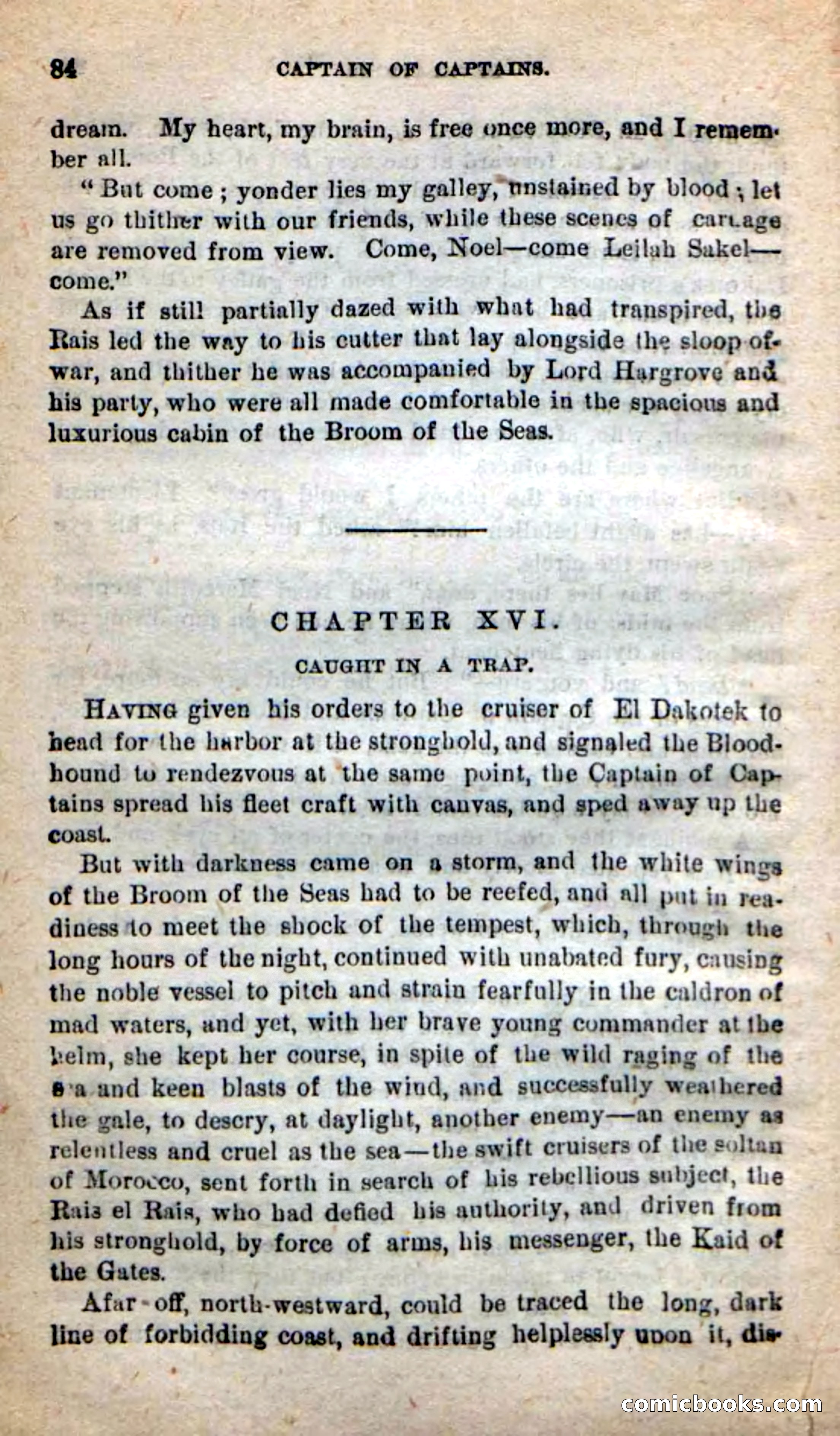 Beadle's New Dime Novels: Captain of Captains — page 80 of 100