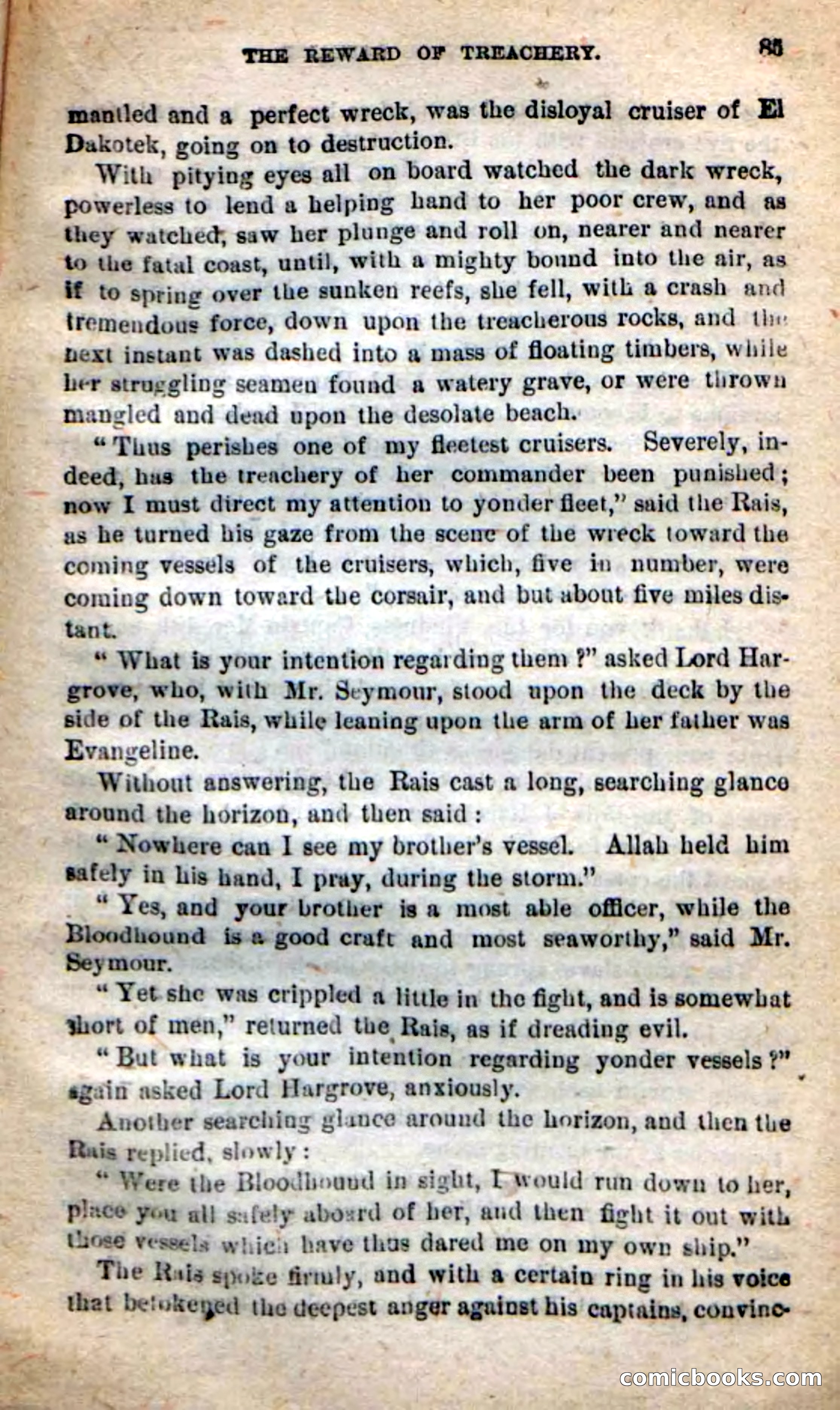 Beadle's New Dime Novels: Captain of Captains — page 81 of 100