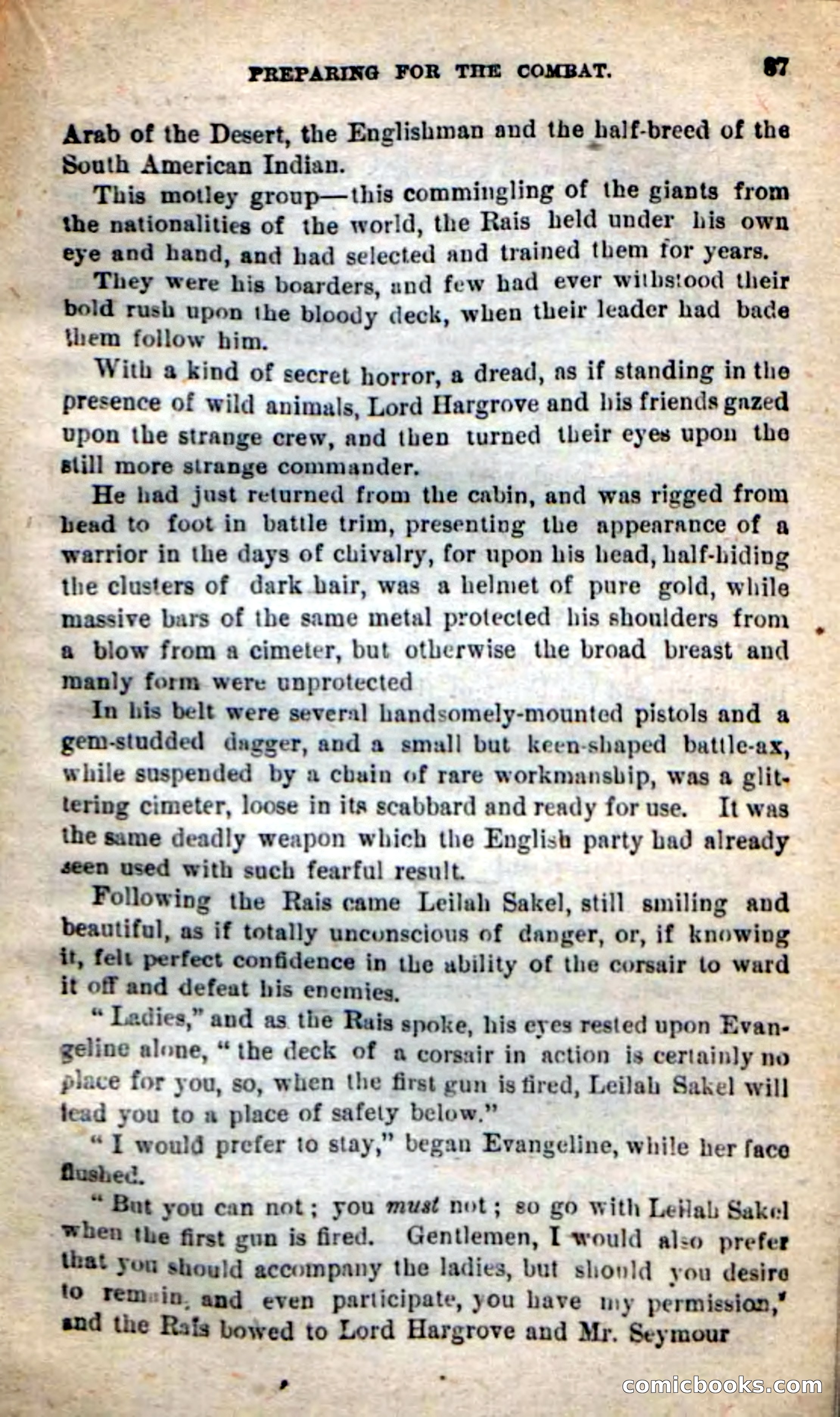 Beadle's New Dime Novels: Captain of Captains — page 83 of 100