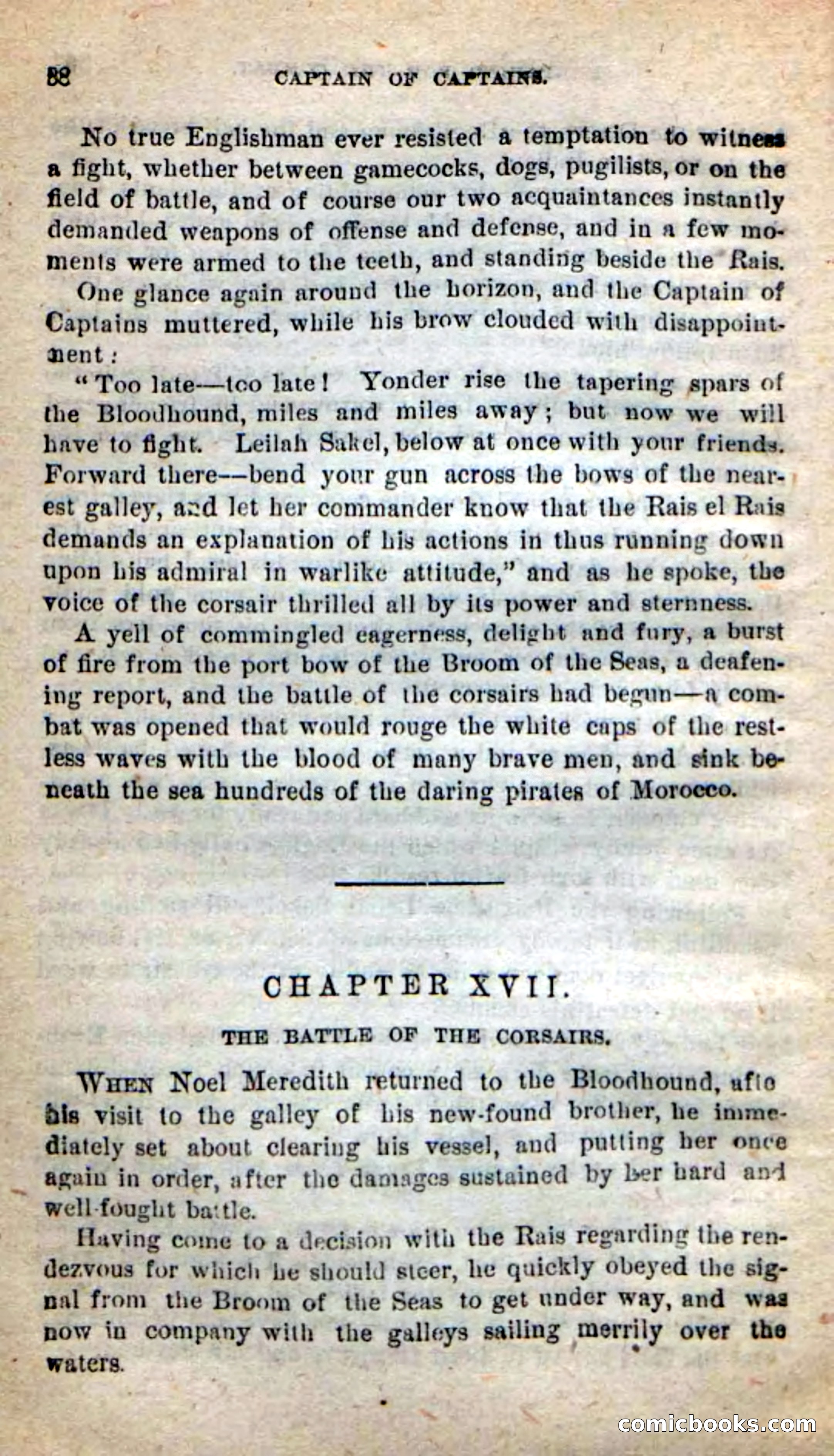 Beadle's New Dime Novels: Captain of Captains — page 84 of 100