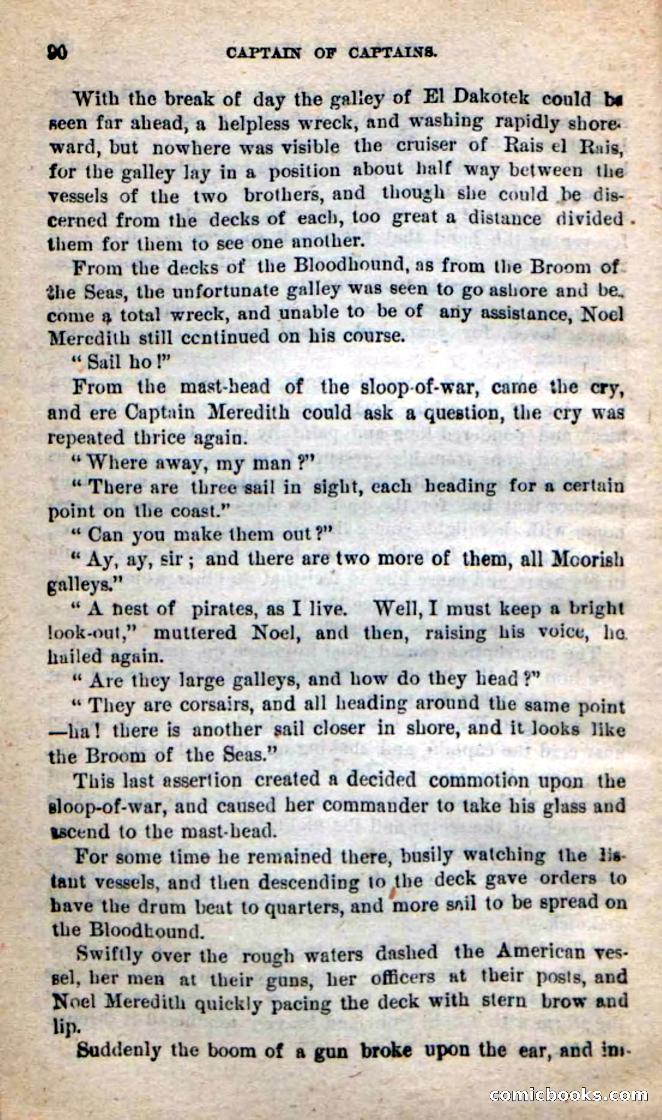 Beadle's New Dime Novels: Captain of Captains — page 86 of 100