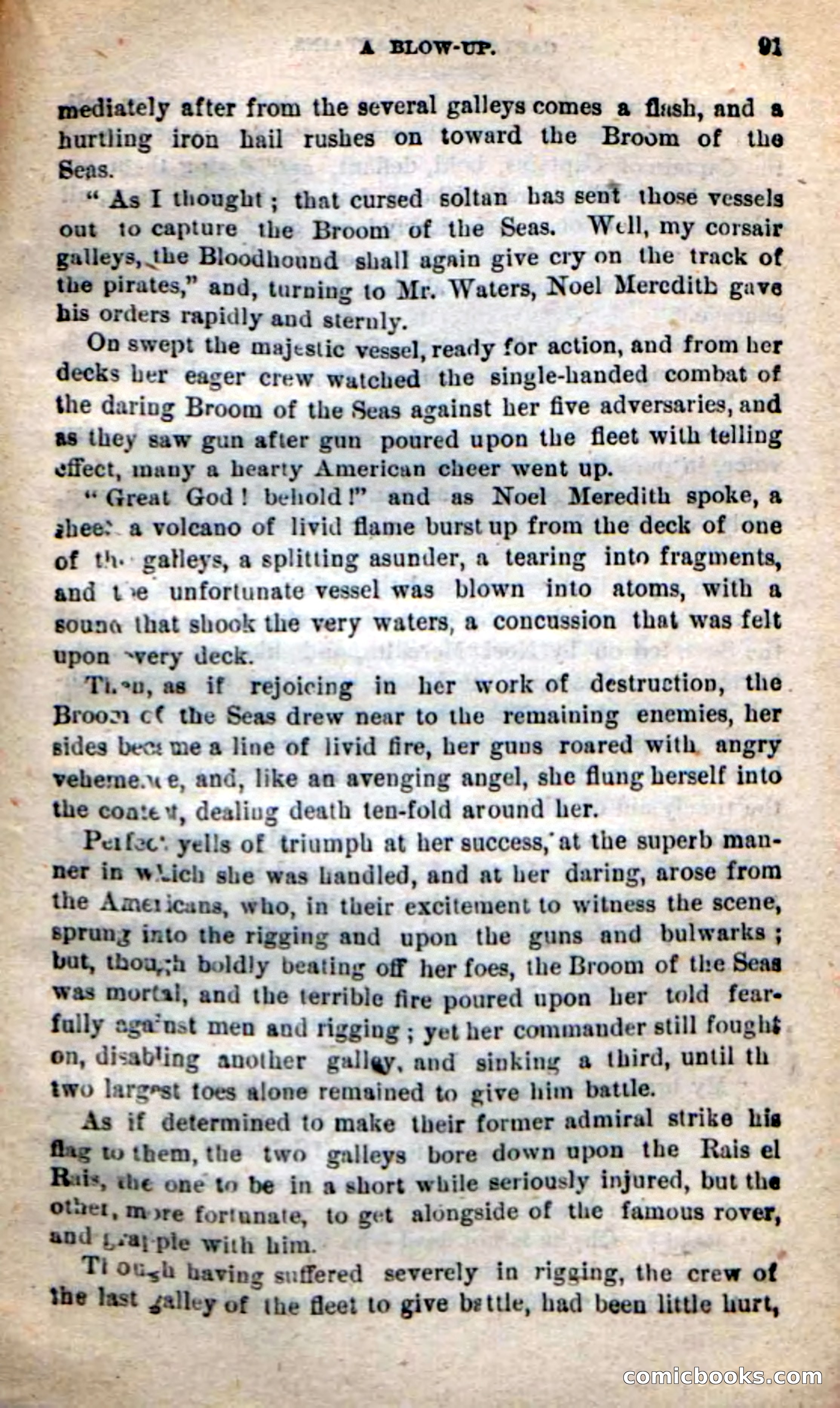 Beadle's New Dime Novels: Captain of Captains — page 87 of 100