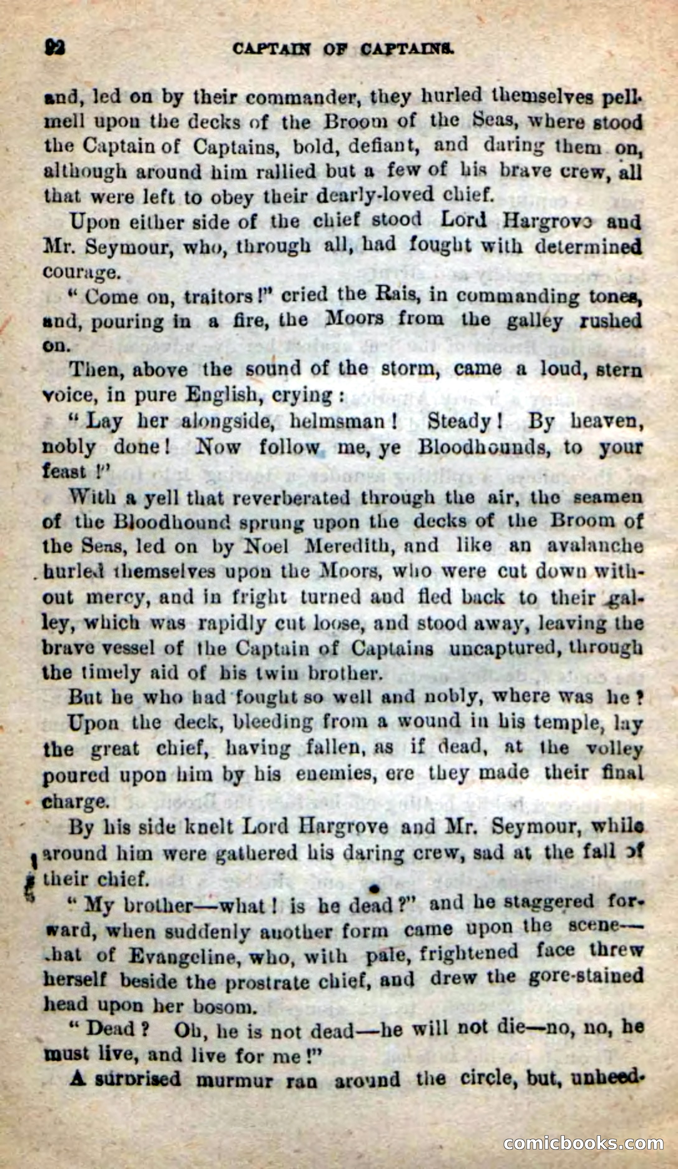 Beadle's New Dime Novels: Captain of Captains — page 88 of 100