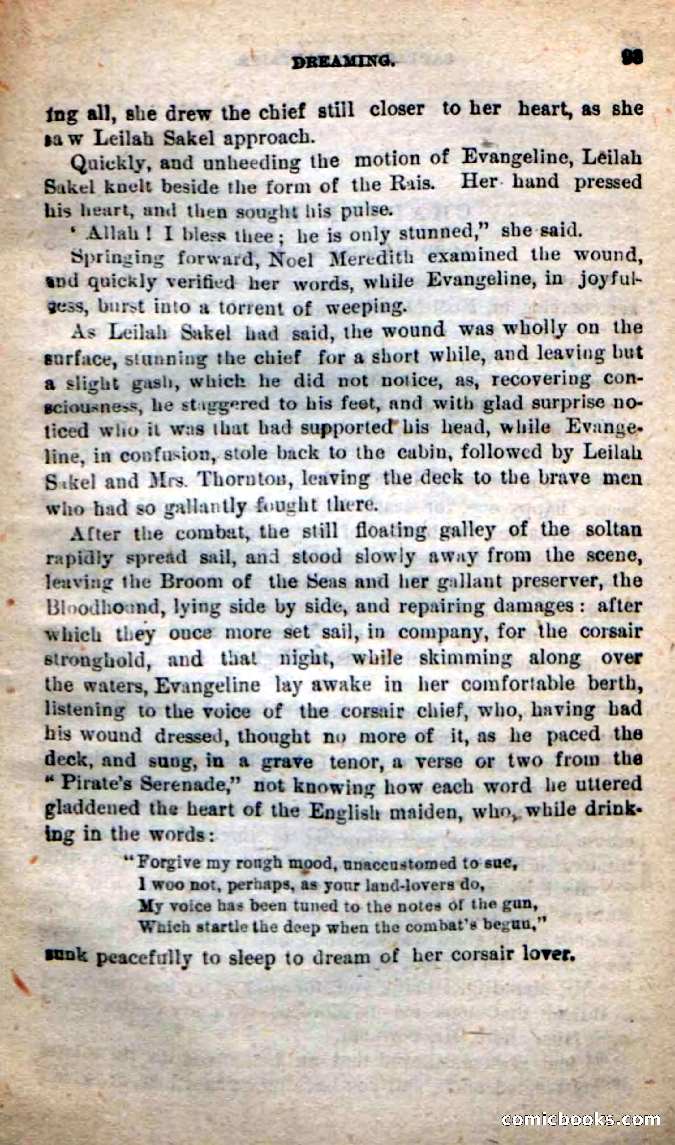 Beadle's New Dime Novels: Captain of Captains — page 89 of 100