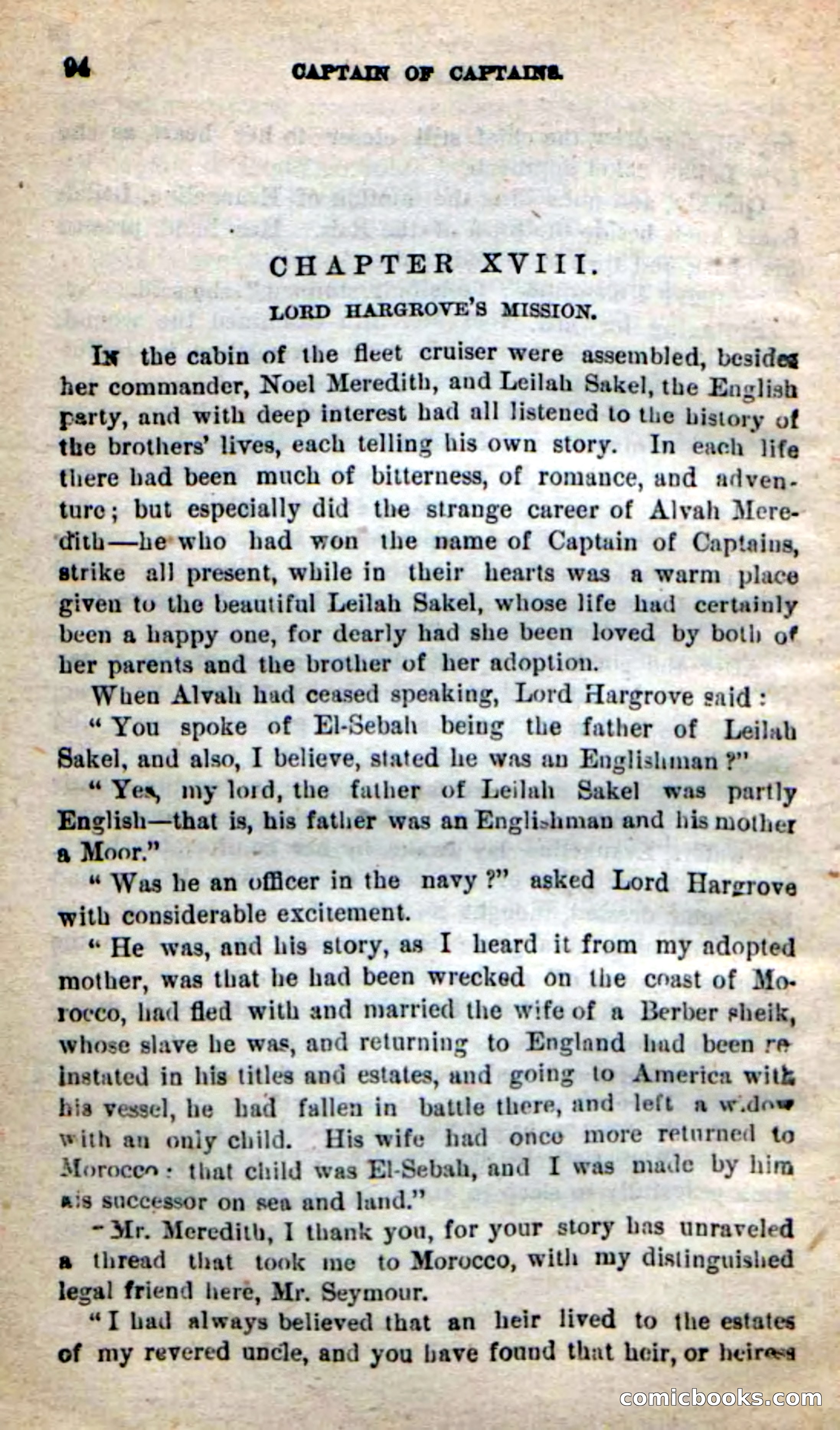 Beadle's New Dime Novels: Captain of Captains — page 90 of 100