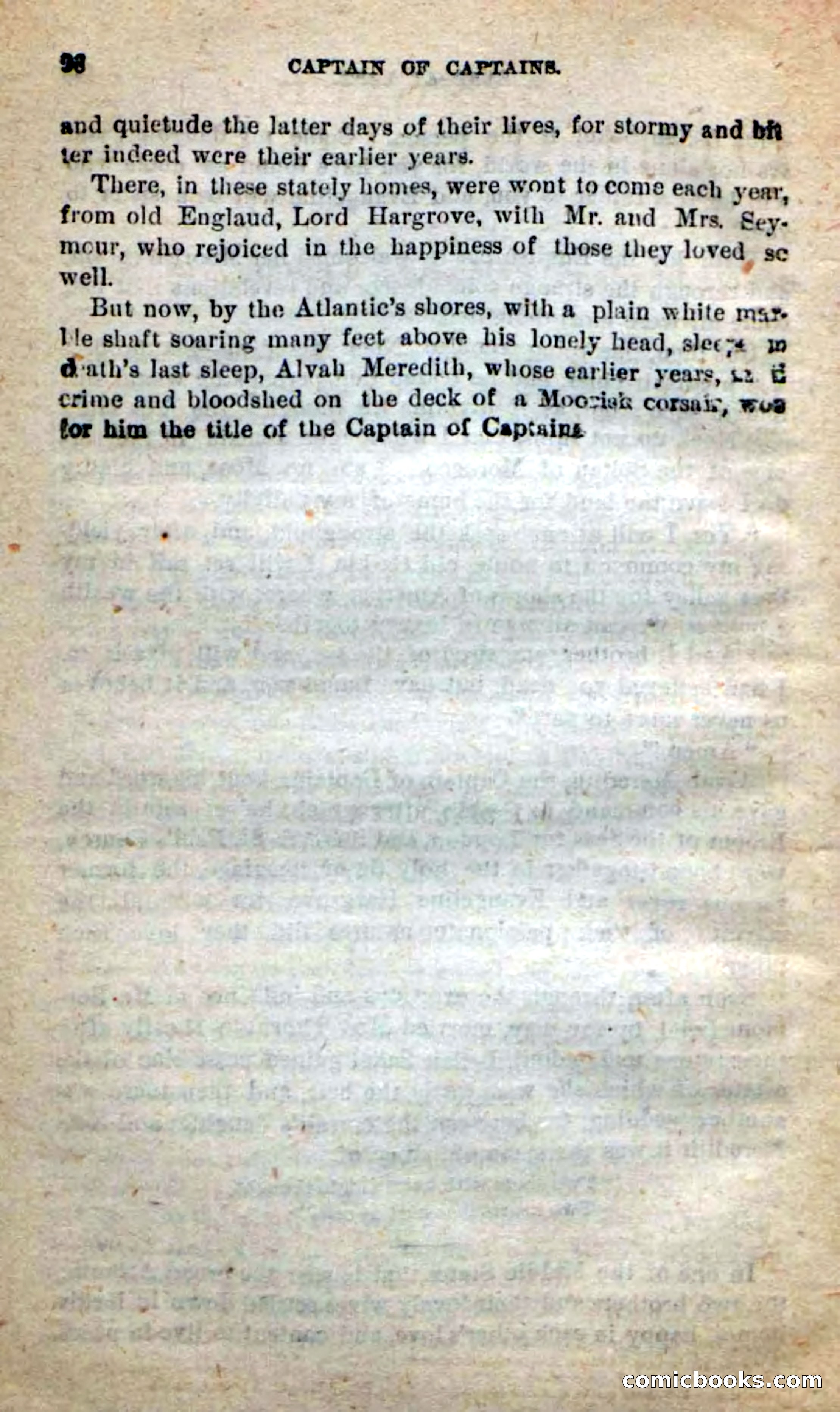 Beadle's New Dime Novels: Captain of Captains — page 92 of 100