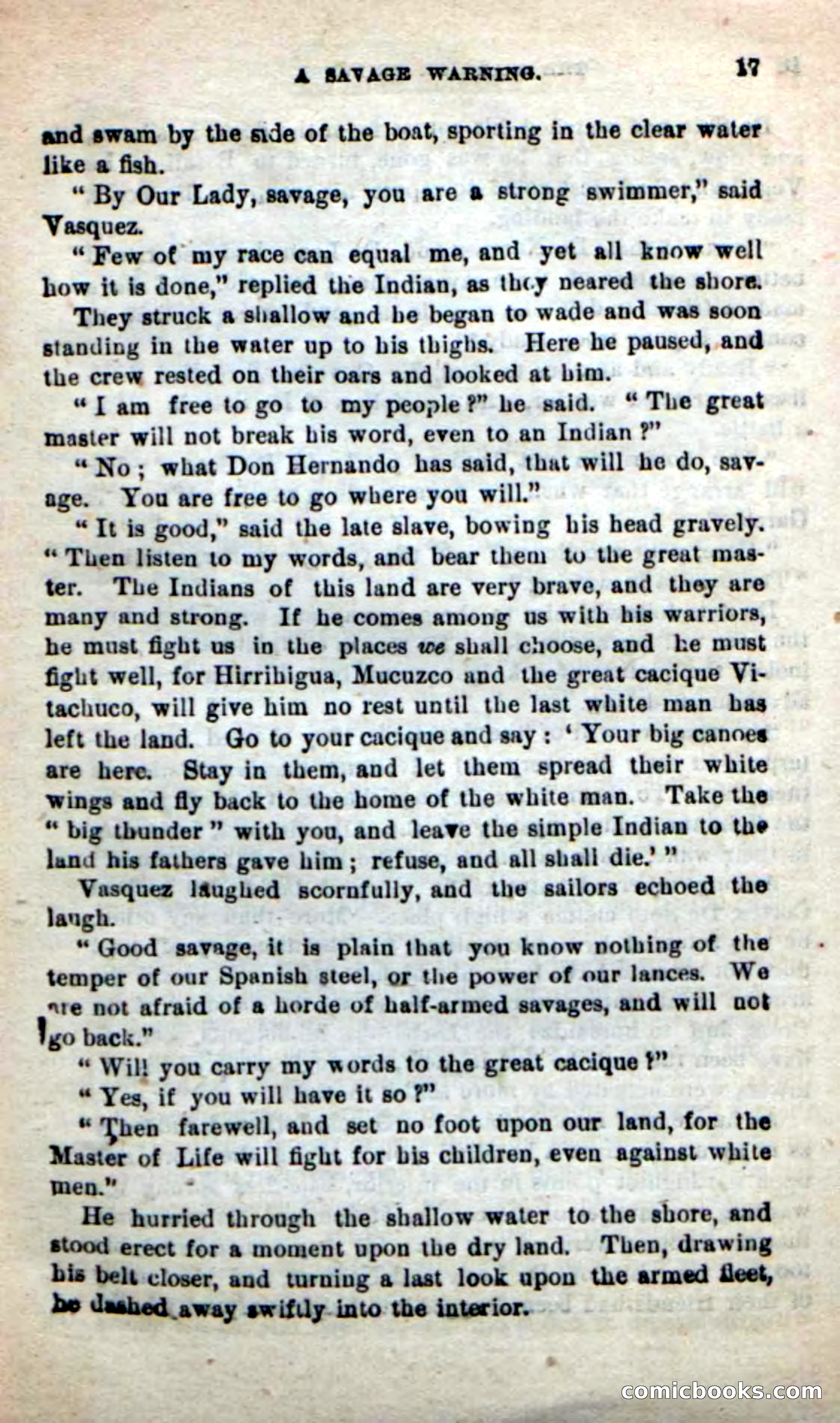 Beadle's New Dime Novels: The Warrior Princess — page 13 of 100