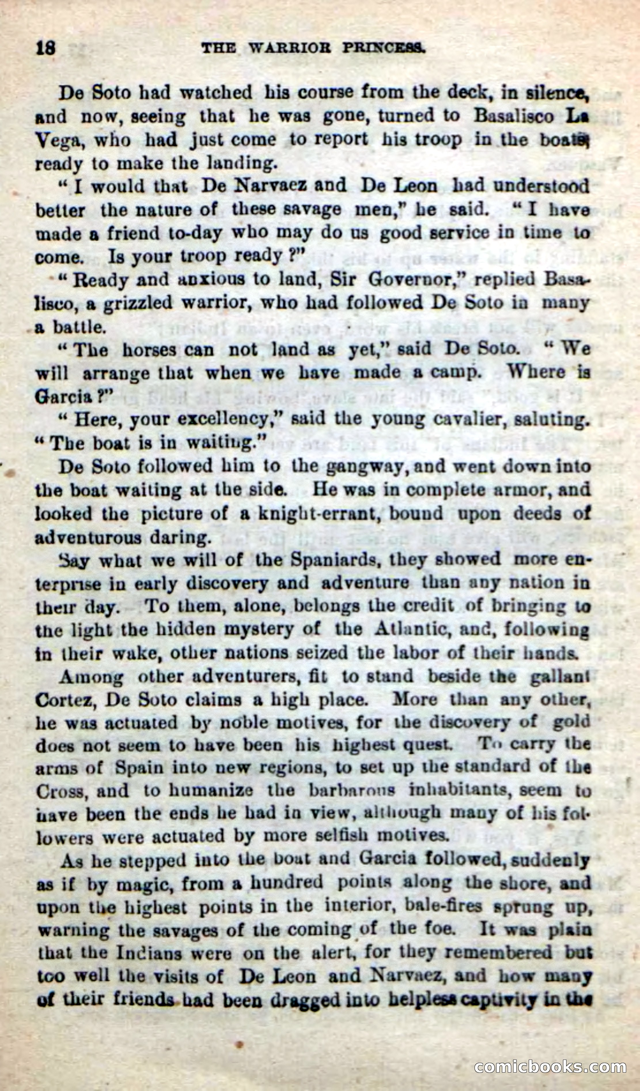 Beadle's New Dime Novels: The Warrior Princess — page 14 of 100