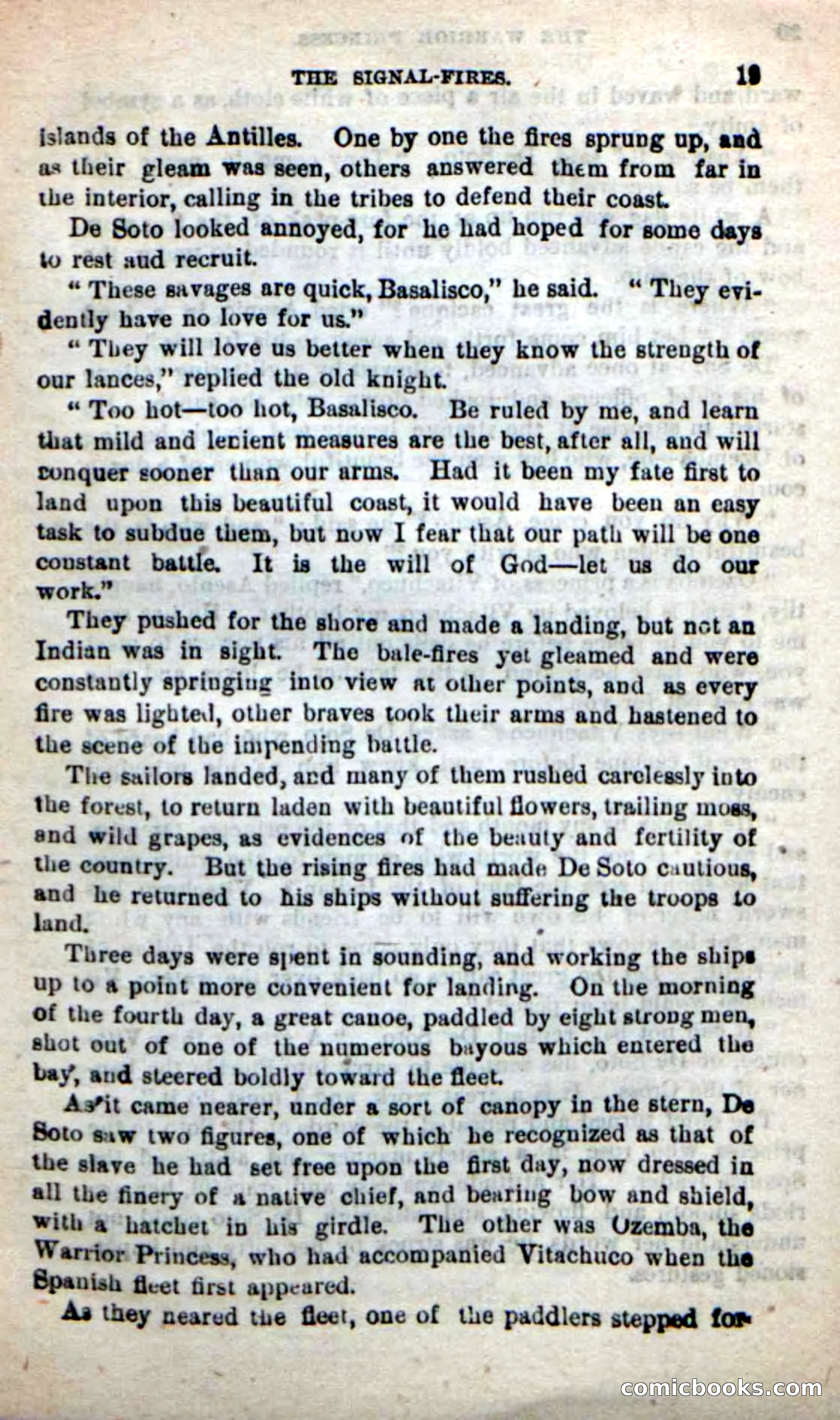 Beadle's New Dime Novels: The Warrior Princess — page 15 of 100