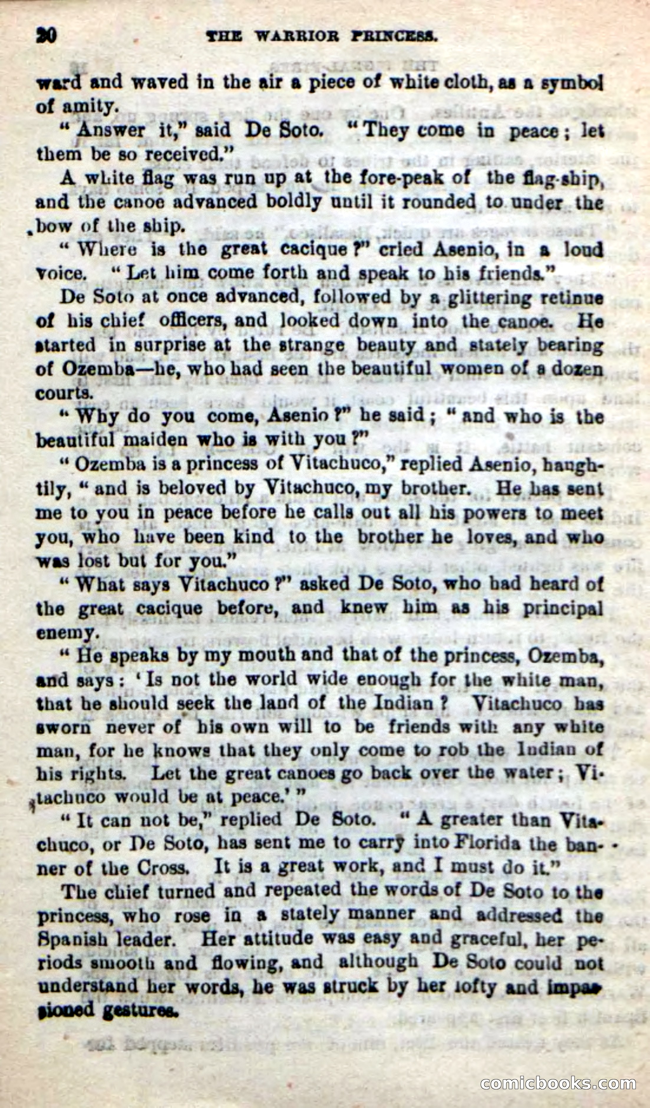 Beadle's New Dime Novels: The Warrior Princess — page 16 of 100
