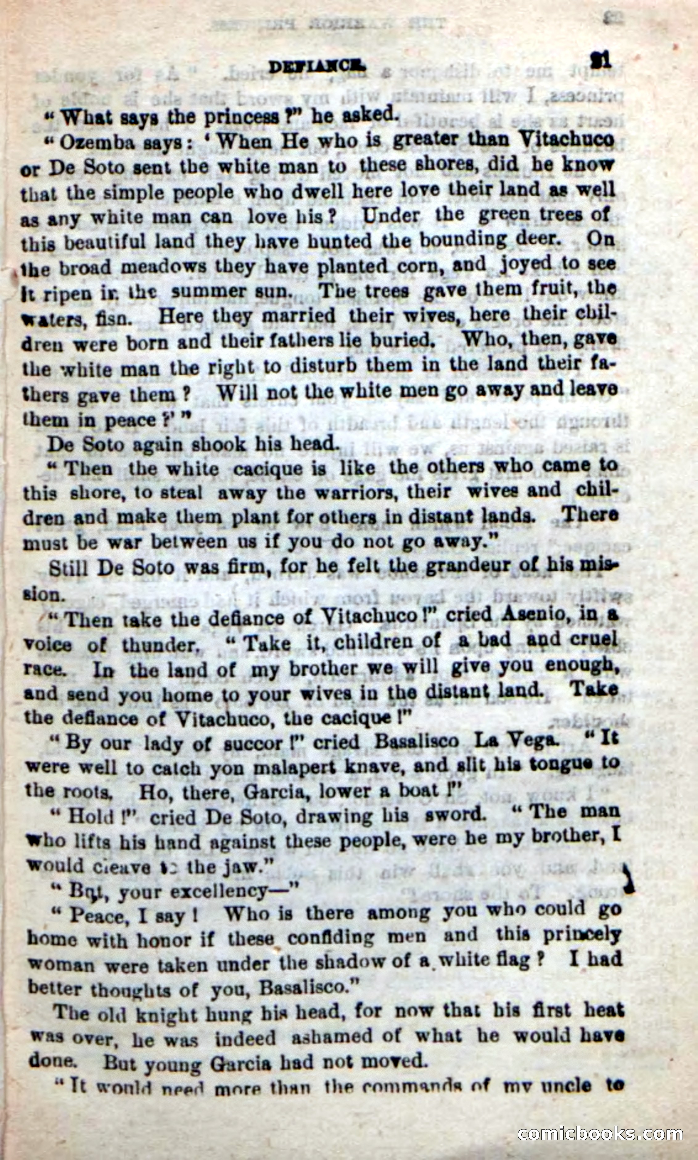 Beadle's New Dime Novels: The Warrior Princess — page 17 of 100