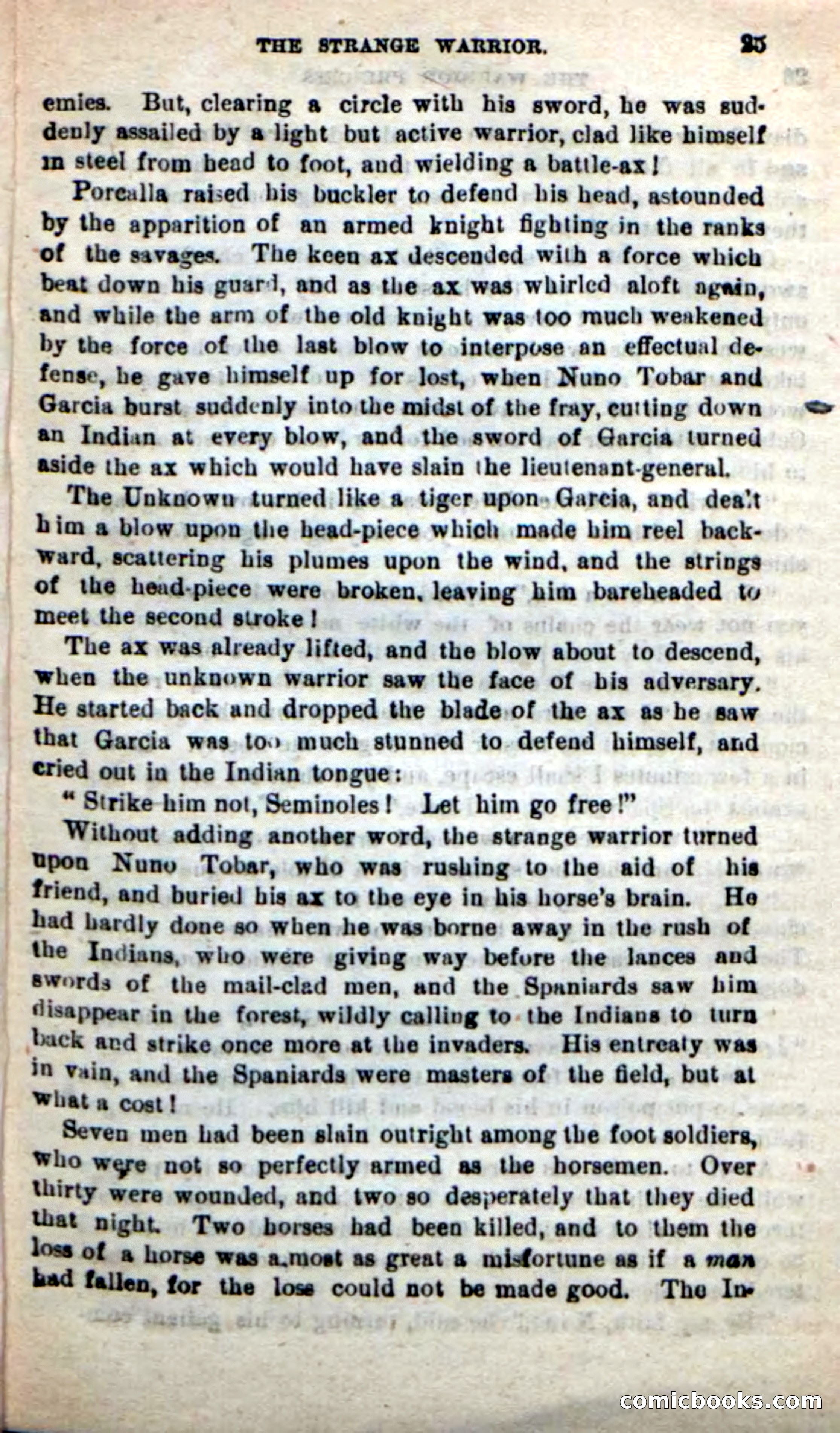 Beadle's New Dime Novels: The Warrior Princess — page 21 of 100