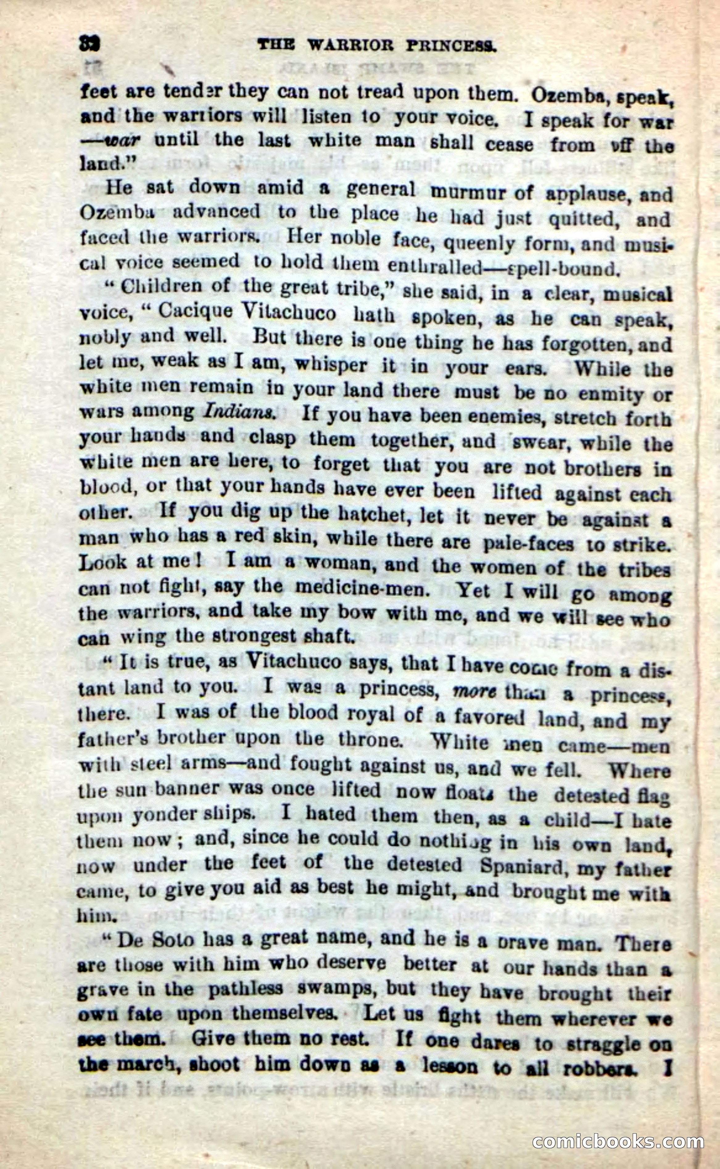 Beadle's New Dime Novels: The Warrior Princess — page 28 of 100