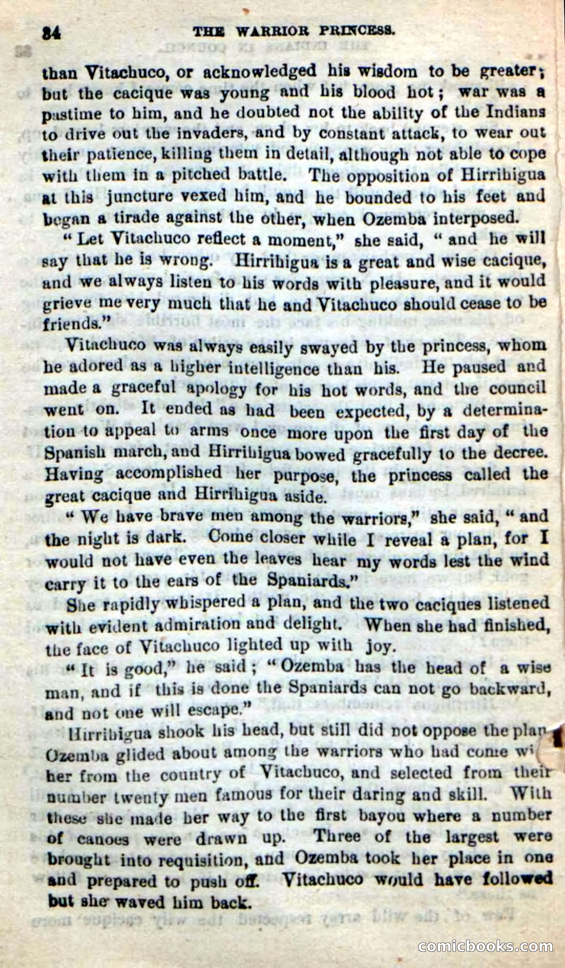 Beadle's New Dime Novels: The Warrior Princess — page 30 of 100