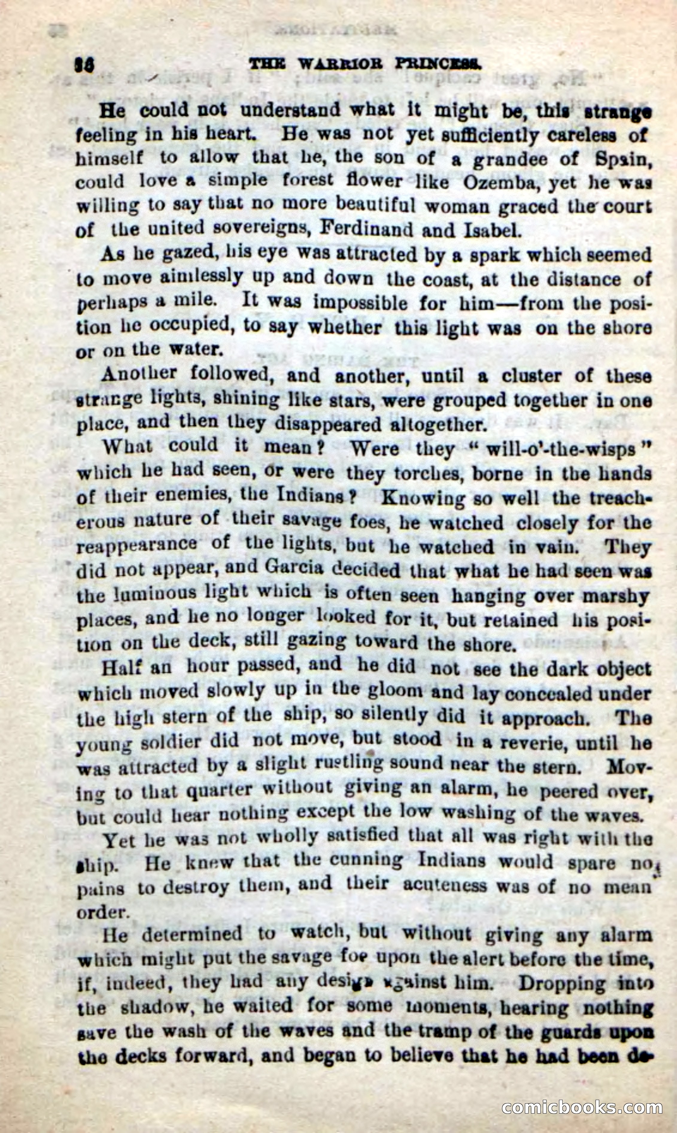 Beadle's New Dime Novels: The Warrior Princess — page 32 of 100