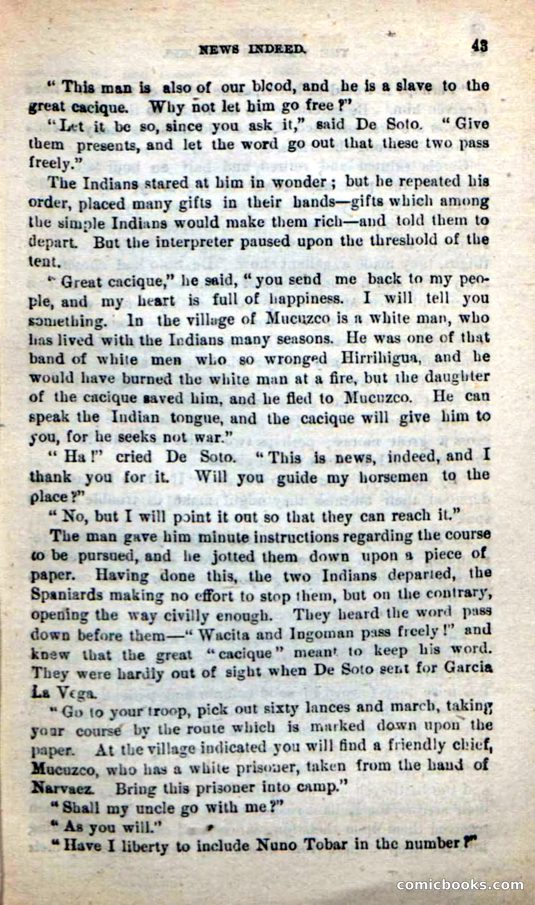 Beadle's New Dime Novels: The Warrior Princess — page 39 of 100