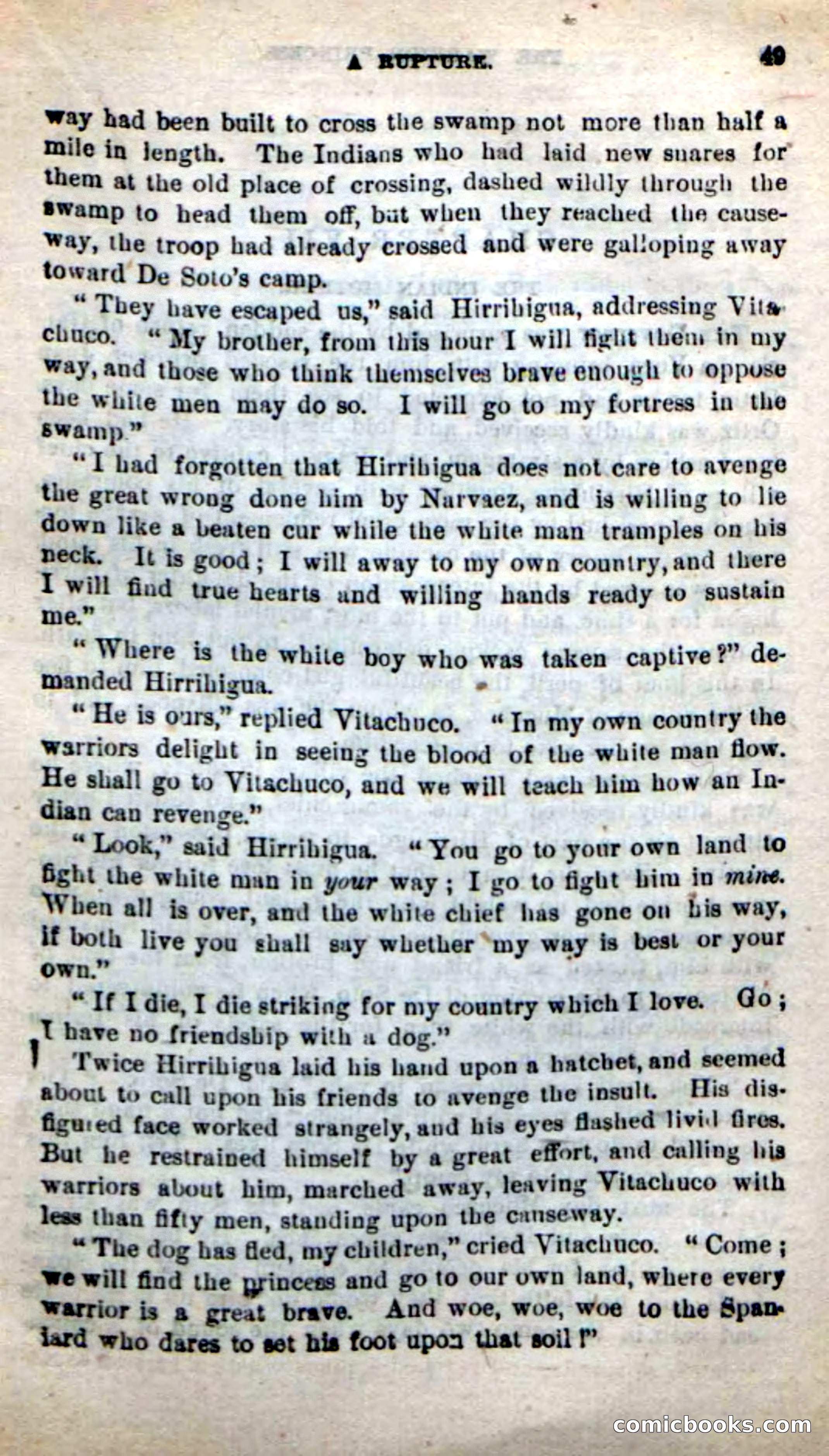 Beadle's New Dime Novels: The Warrior Princess — page 45 of 100