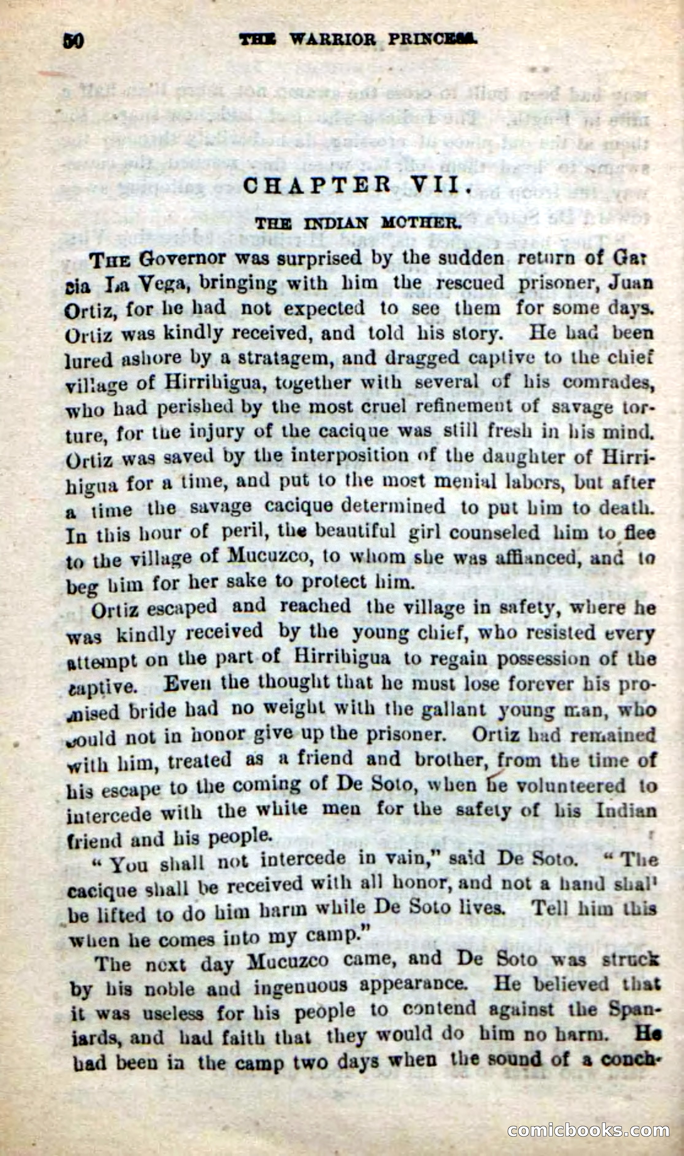 Beadle's New Dime Novels: The Warrior Princess — page 46 of 100