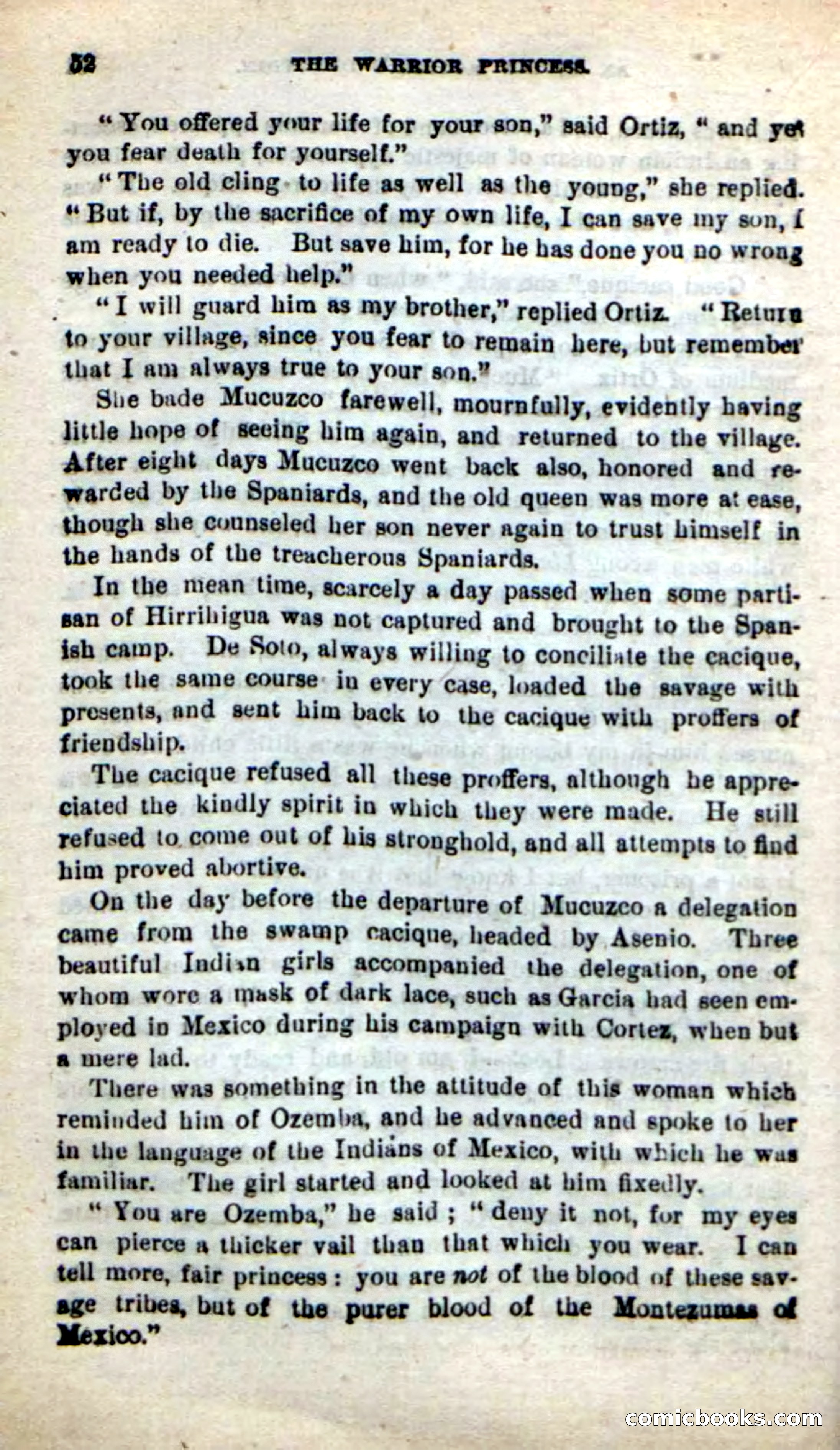 Beadle's New Dime Novels: The Warrior Princess — page 48 of 100