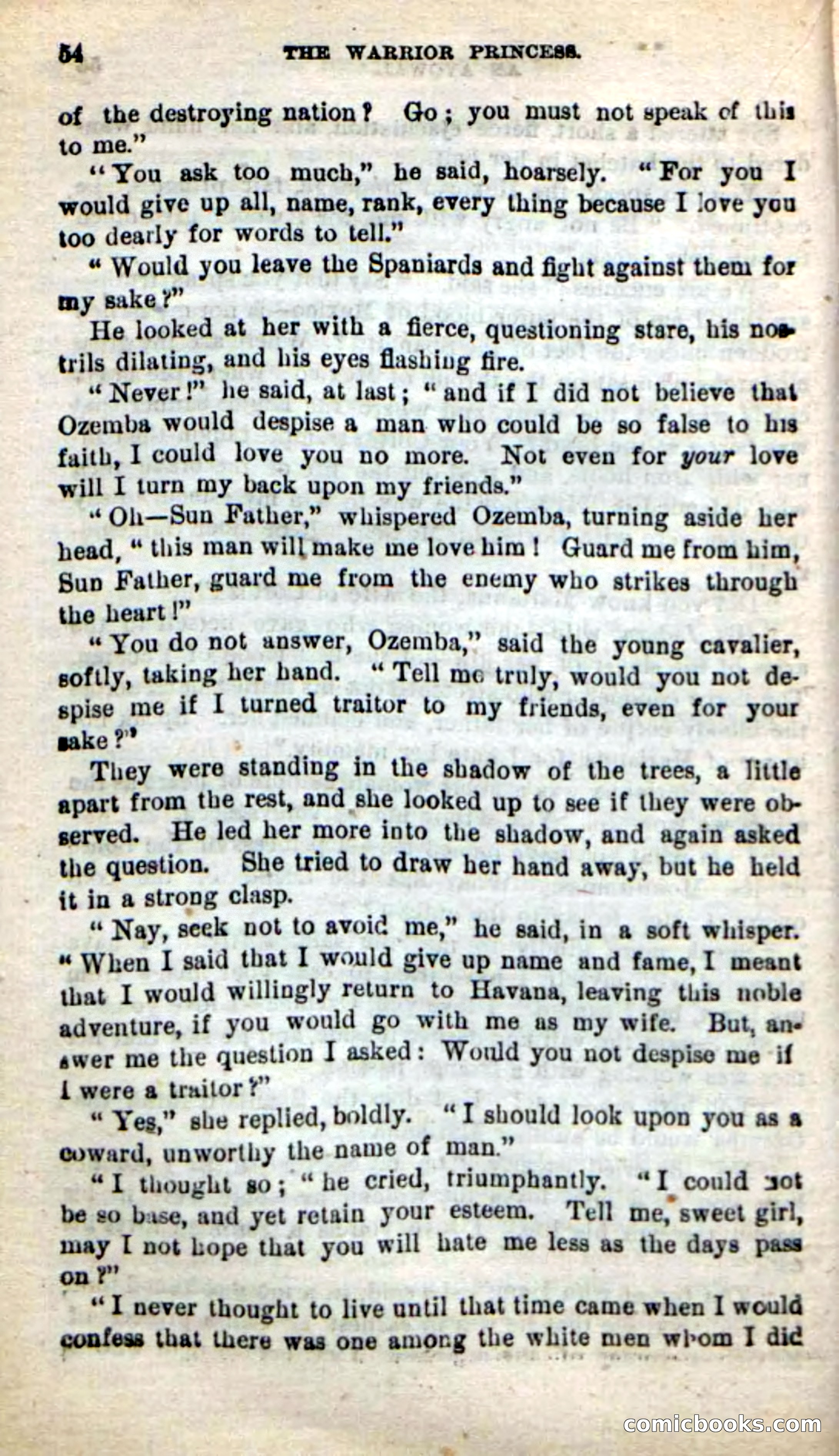 Beadle's New Dime Novels: The Warrior Princess — page 50 of 100