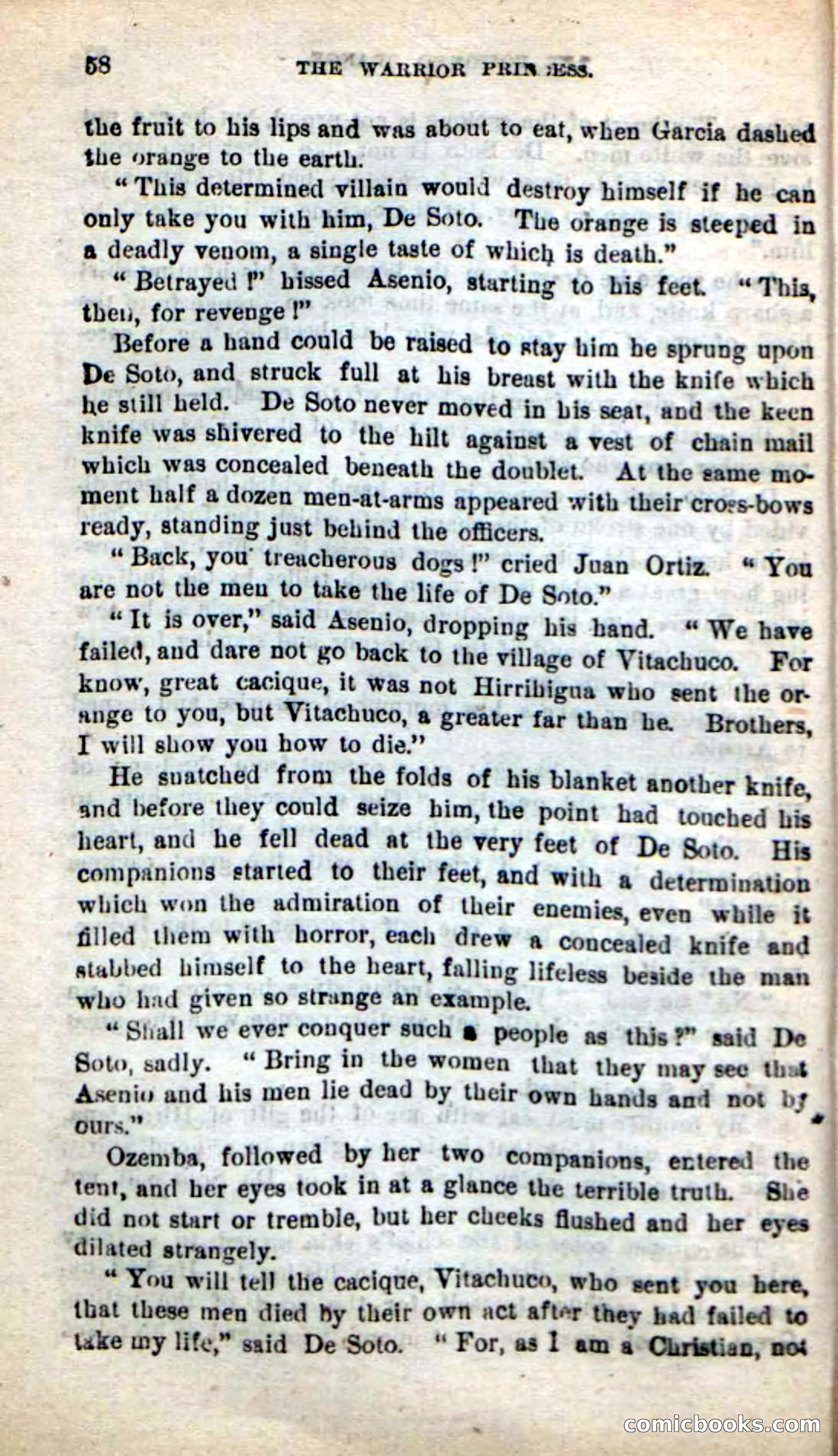 Beadle's New Dime Novels: The Warrior Princess — page 54 of 100