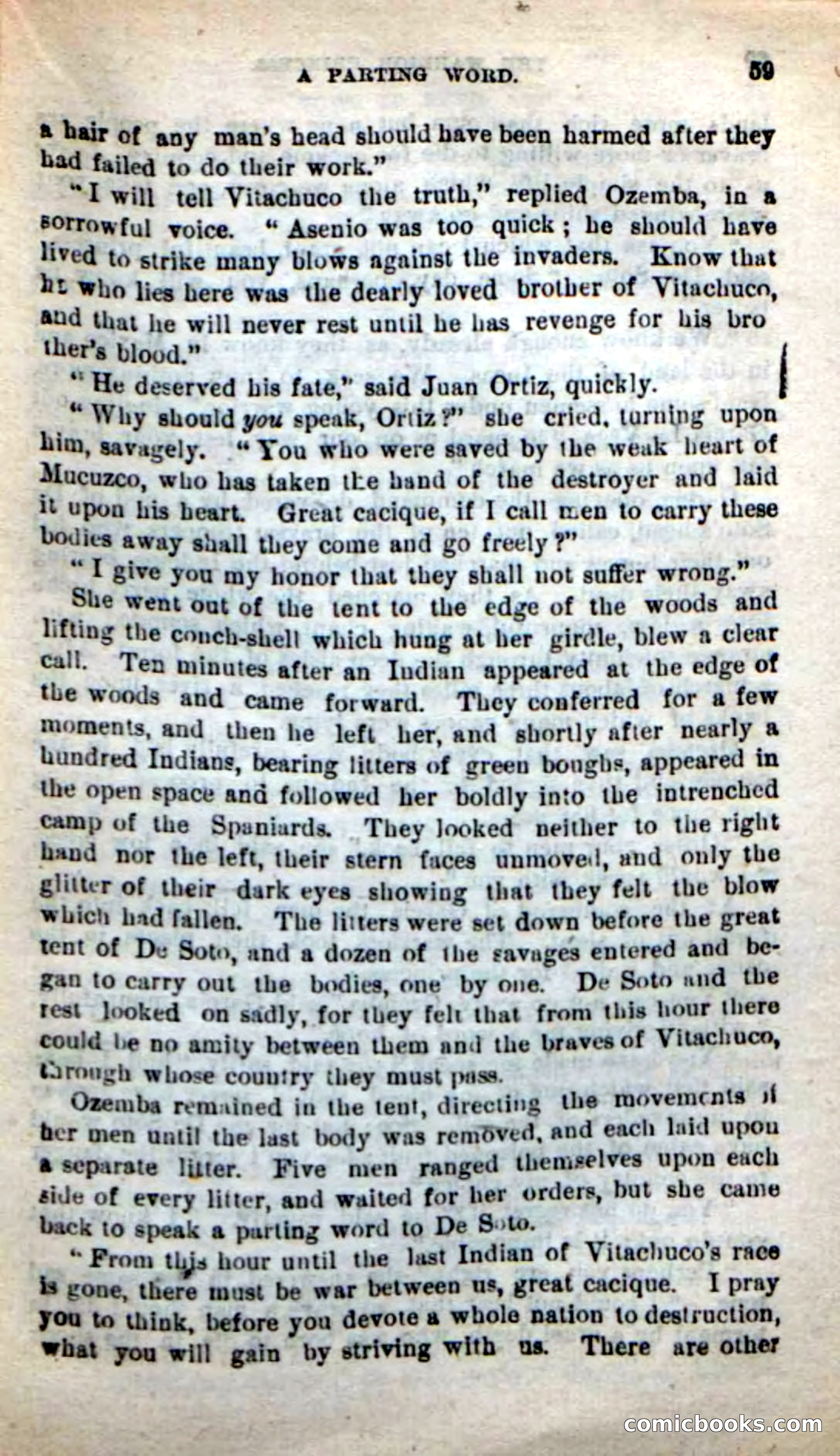 Beadle's New Dime Novels: The Warrior Princess — page 55 of 100