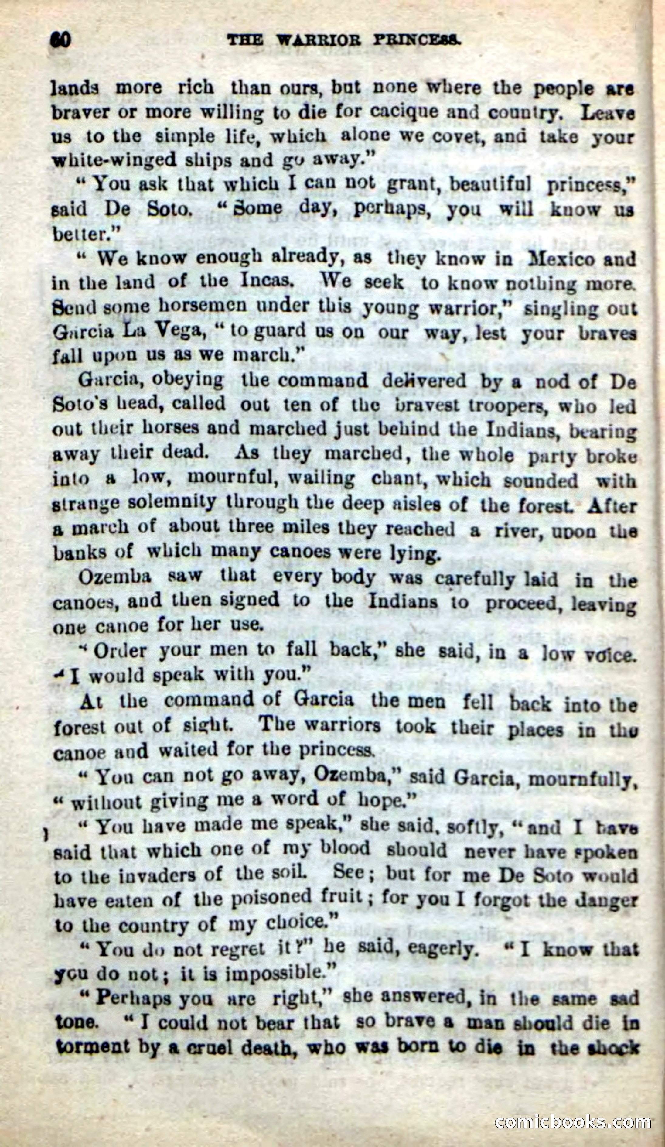 Beadle's New Dime Novels: The Warrior Princess — page 56 of 100