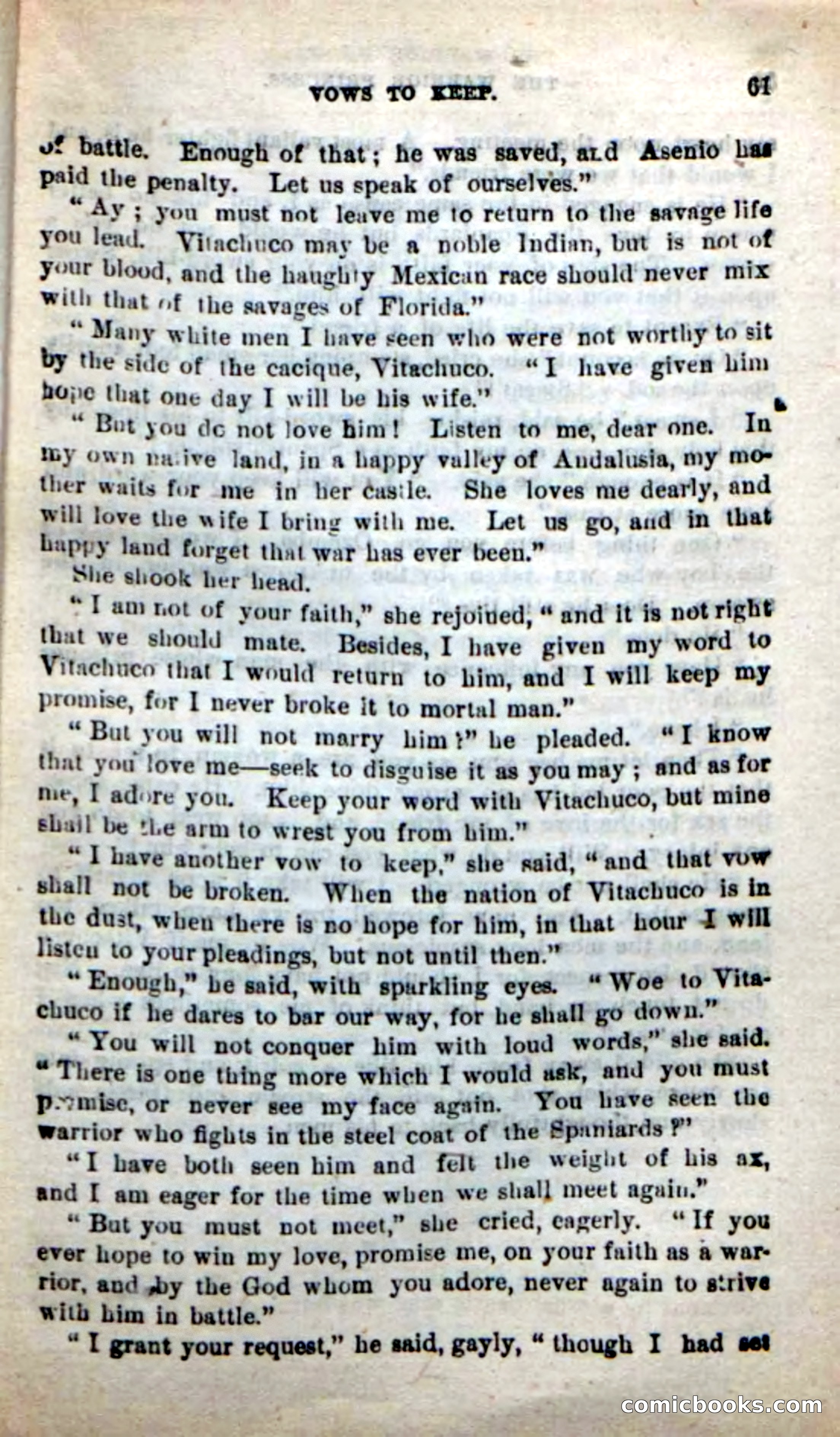 Beadle's New Dime Novels: The Warrior Princess — page 57 of 100
