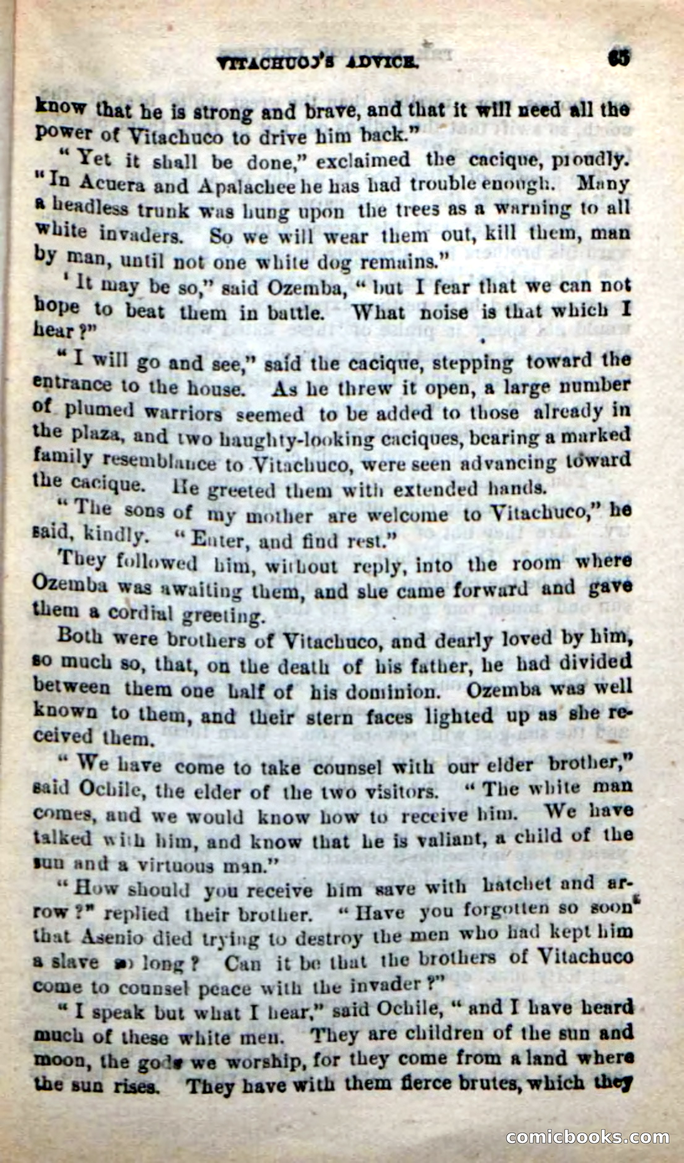 Beadle's New Dime Novels: The Warrior Princess — page 61 of 100