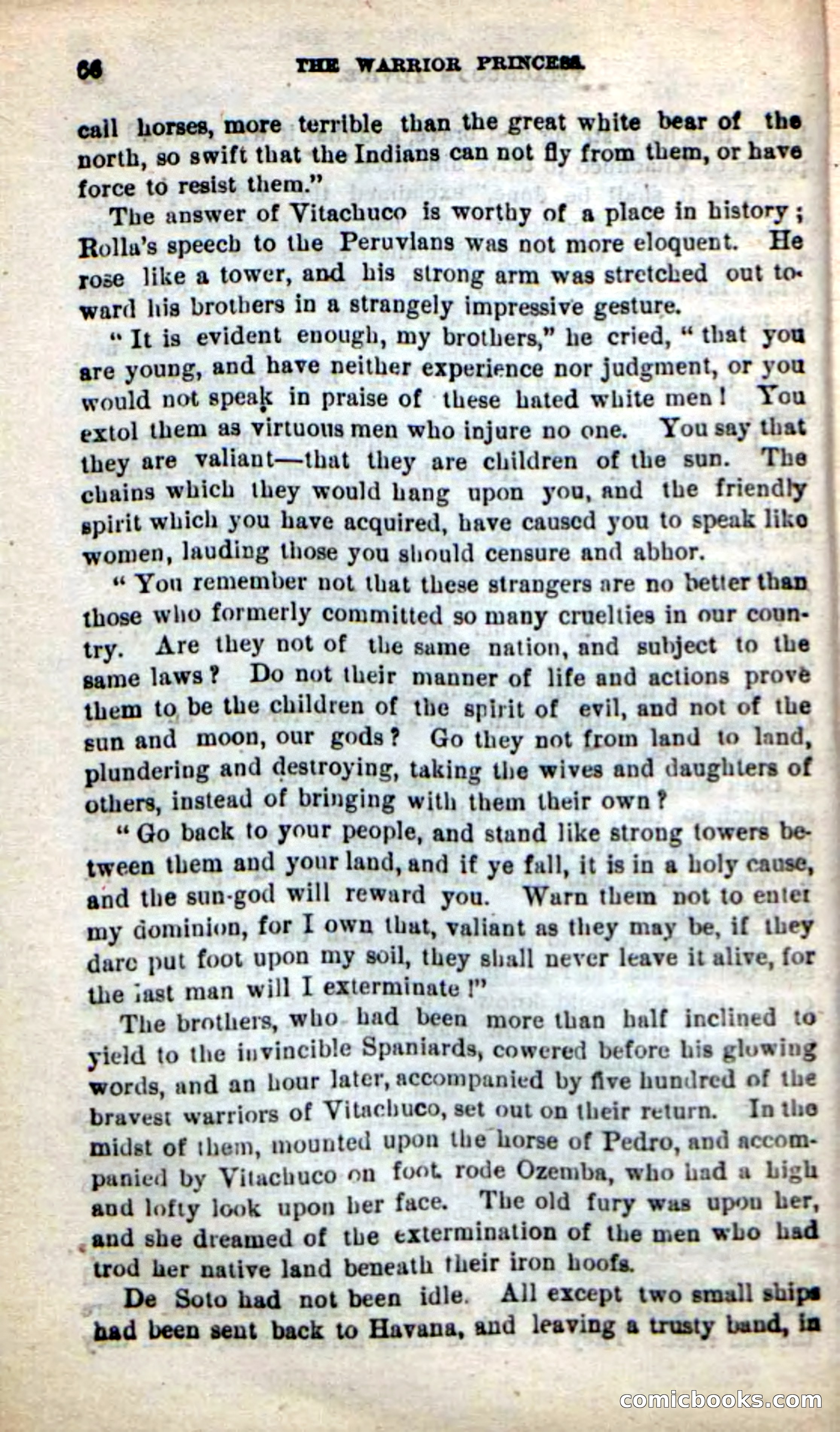 Beadle's New Dime Novels: The Warrior Princess — page 62 of 100