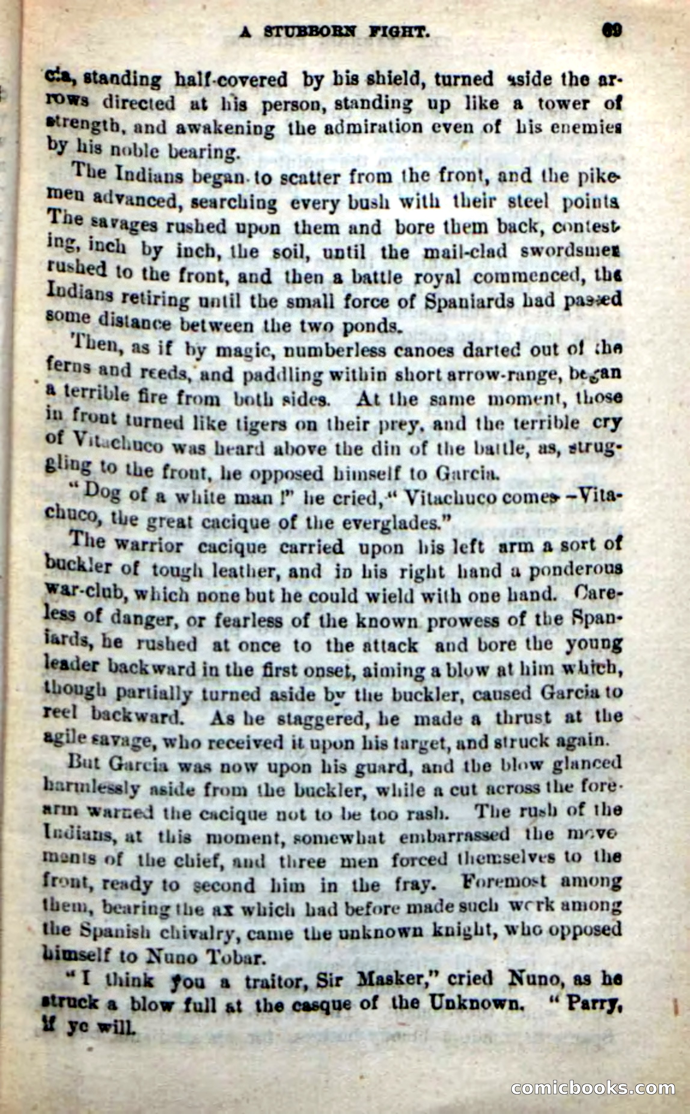 Beadle's New Dime Novels: The Warrior Princess — page 65 of 100
