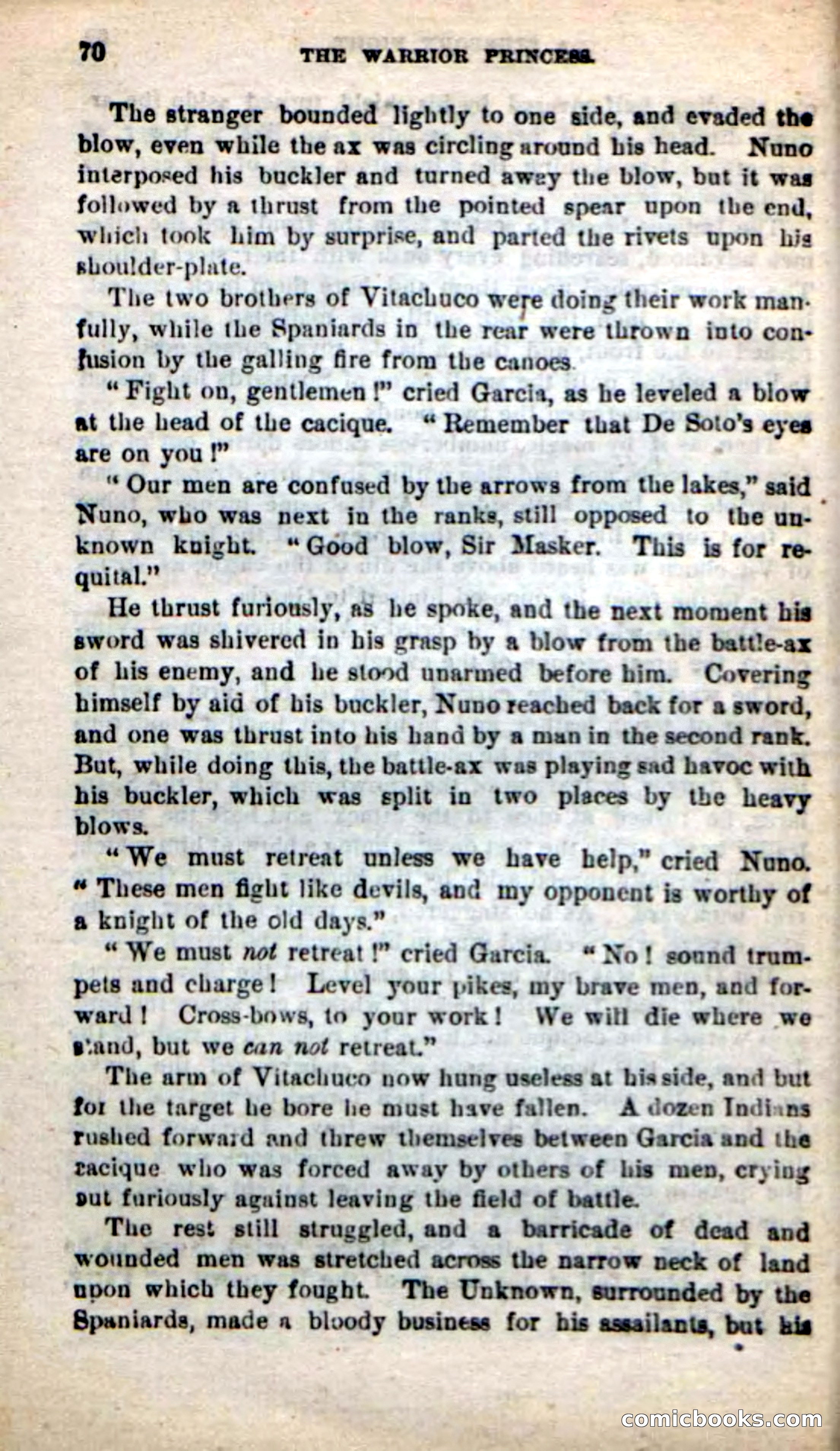 Beadle's New Dime Novels: The Warrior Princess — page 66 of 100