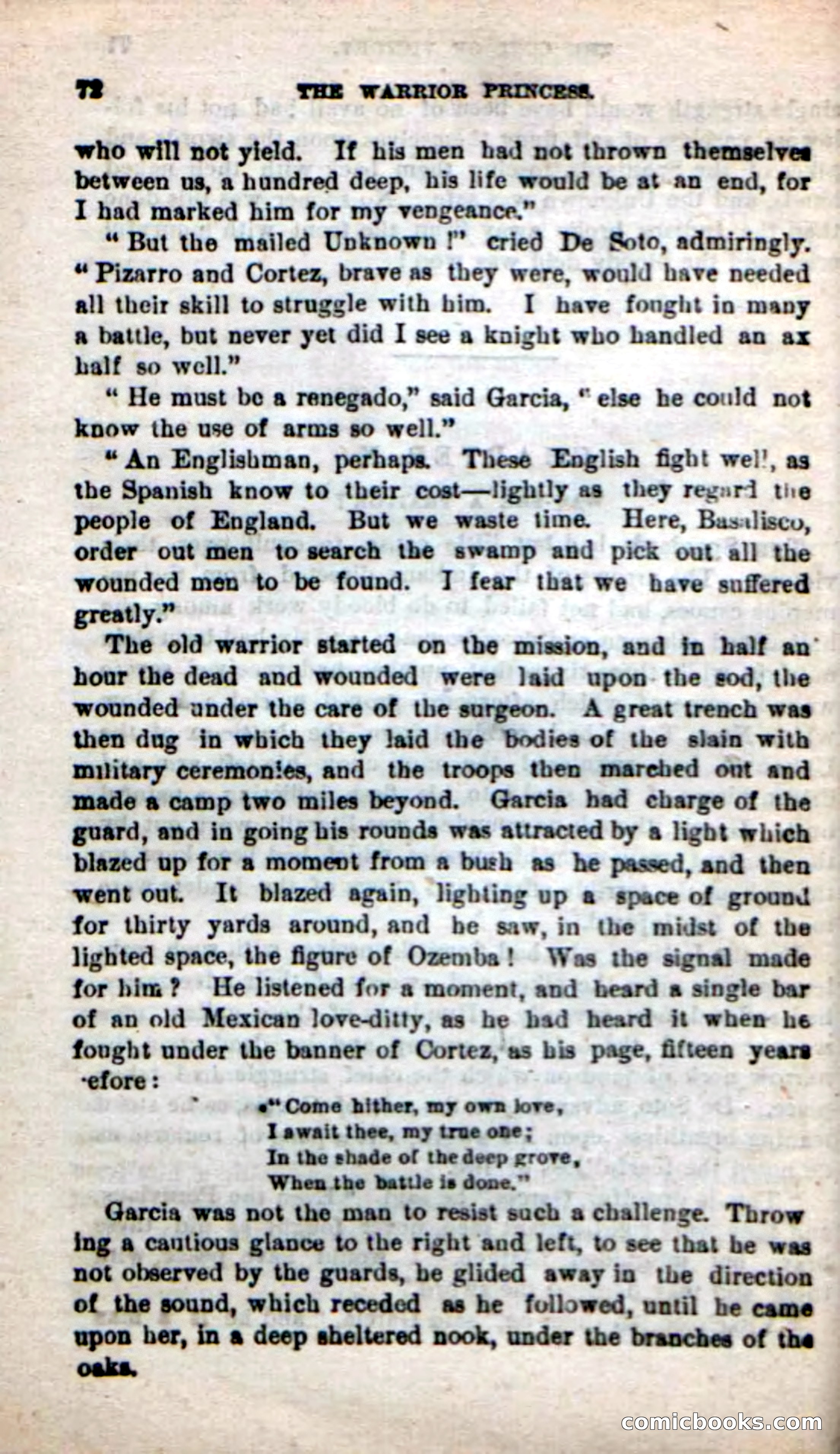 Beadle's New Dime Novels: The Warrior Princess — page 68 of 100