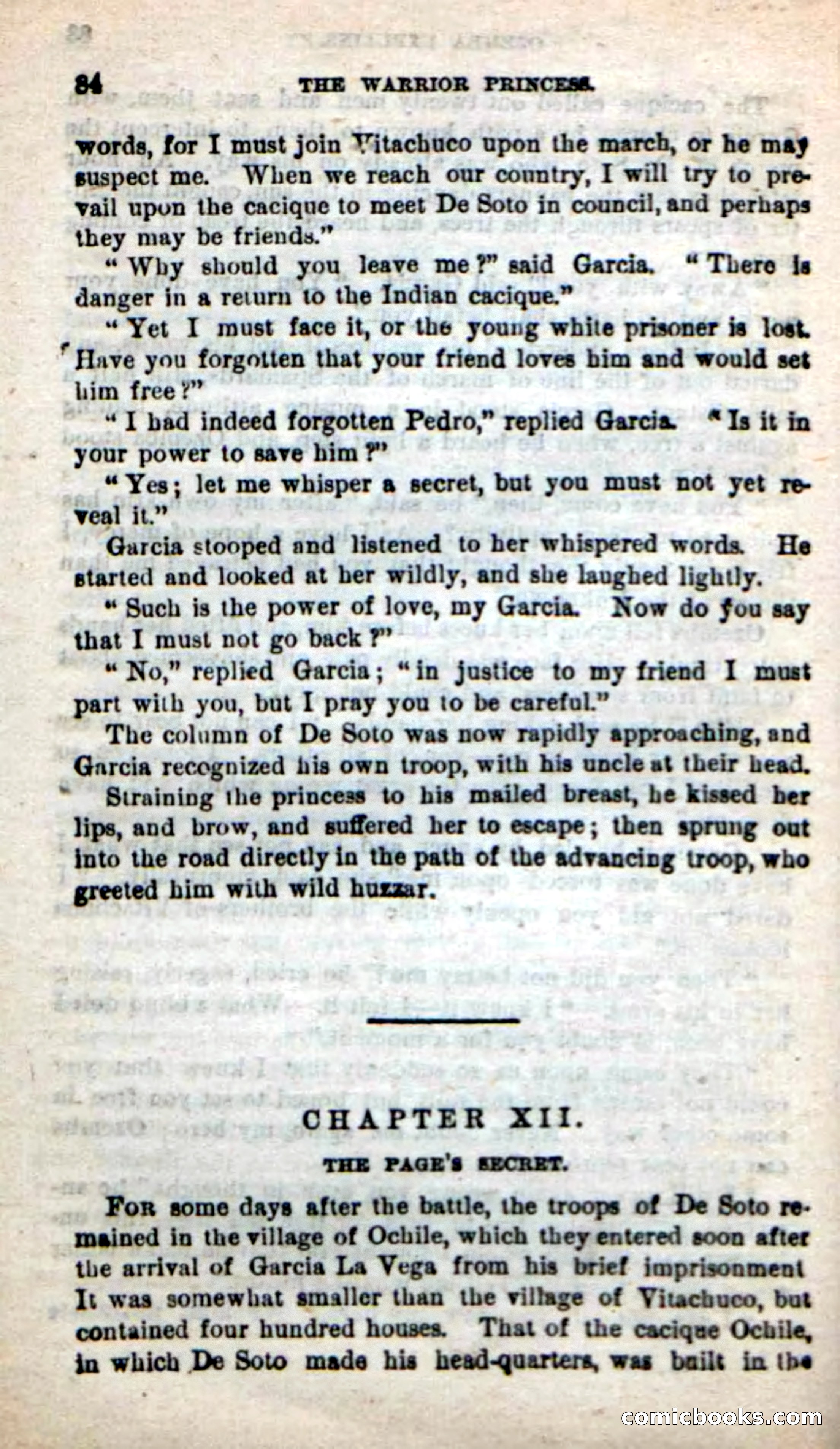 Beadle's New Dime Novels: The Warrior Princess — page 80 of 100