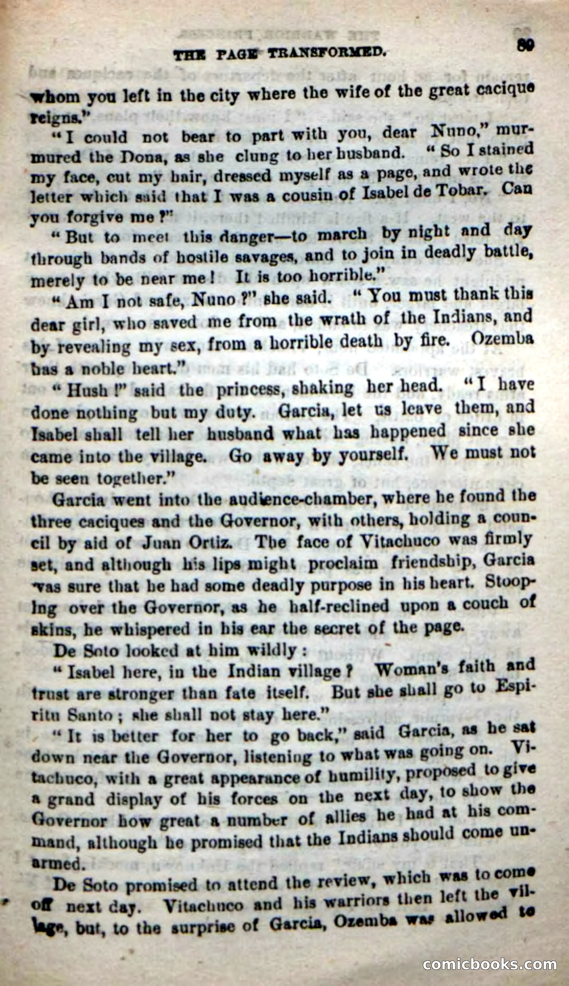 Beadle's New Dime Novels: The Warrior Princess — page 85 of 100