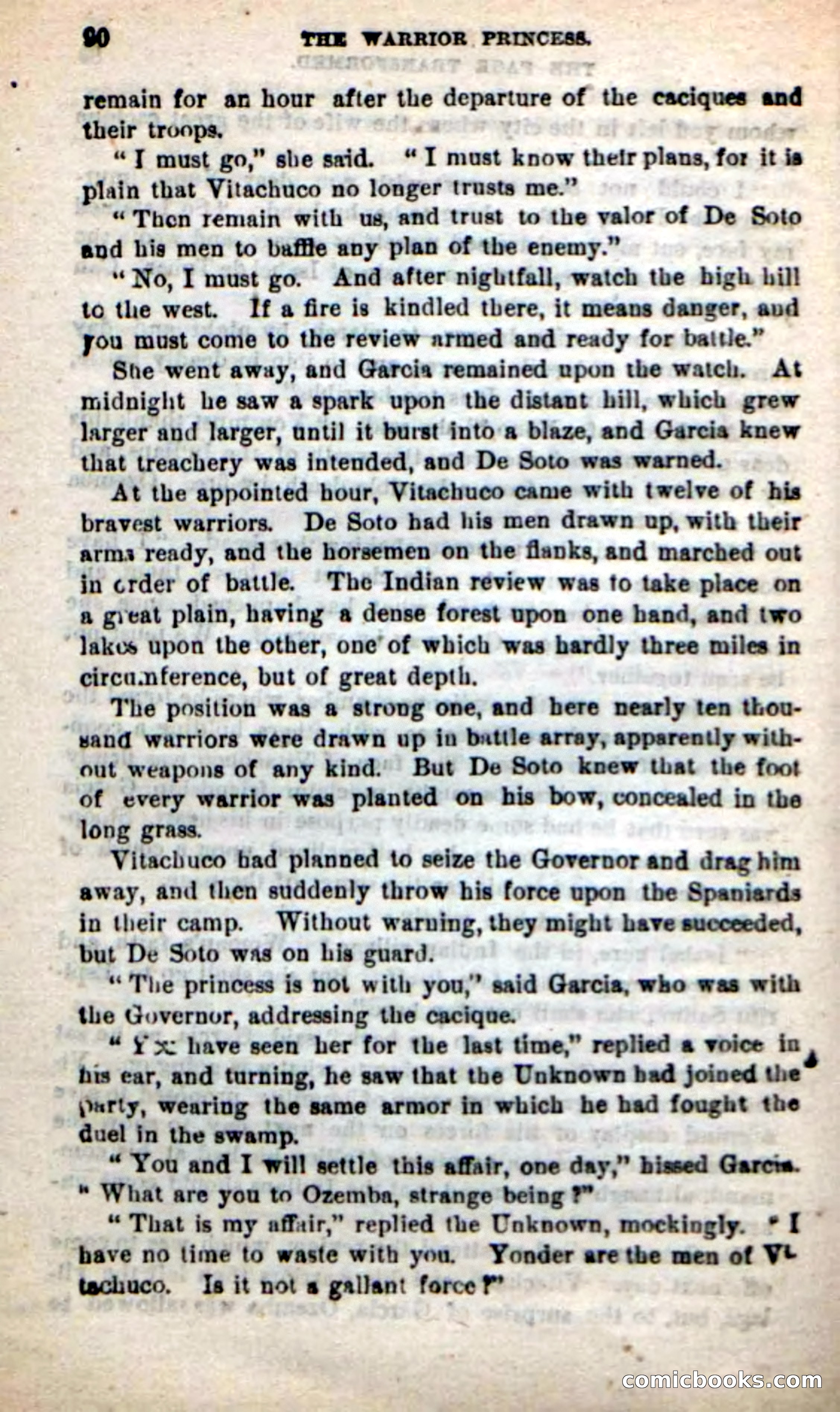 Beadle's New Dime Novels: The Warrior Princess — page 86 of 100