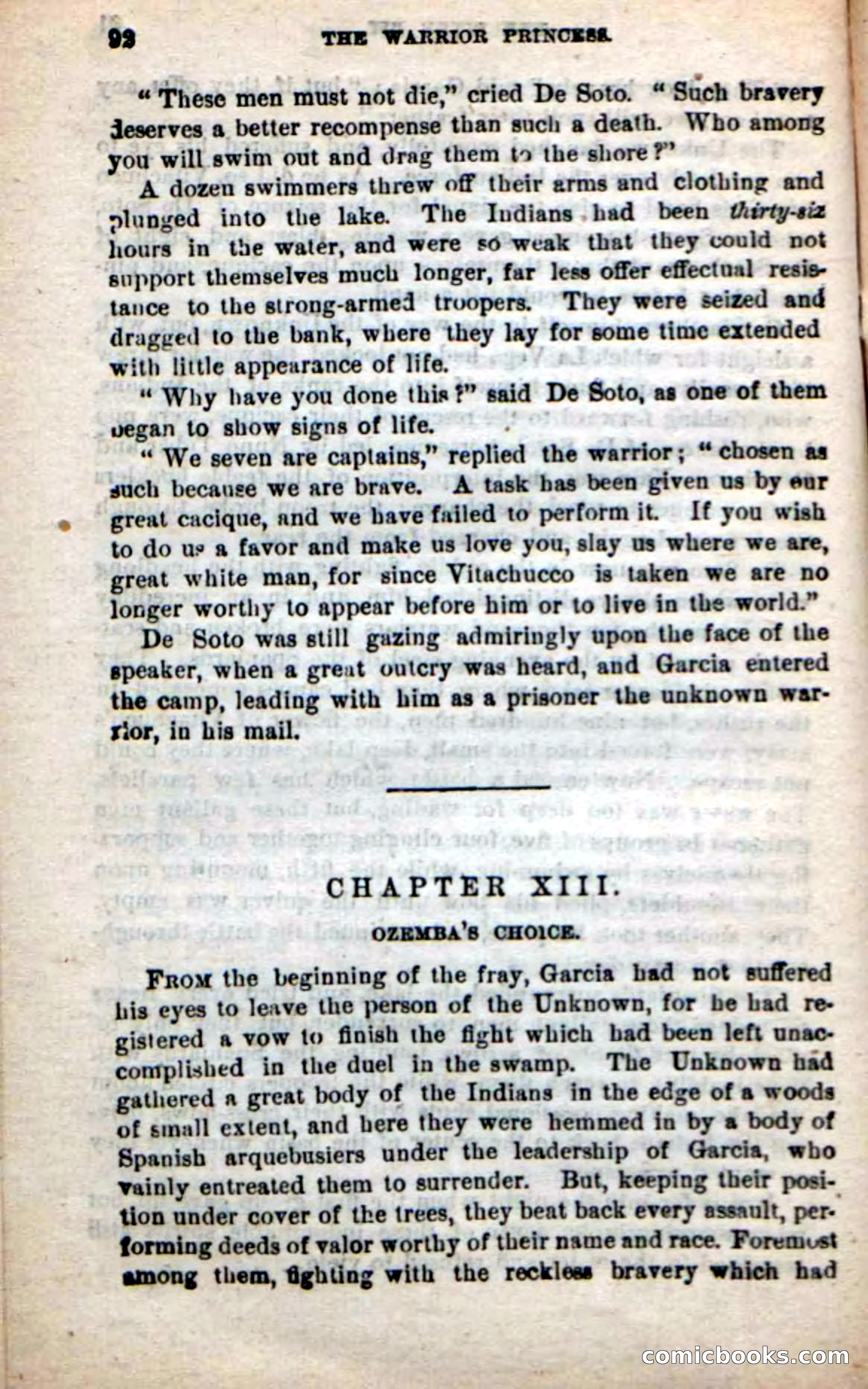 Beadle's New Dime Novels: The Warrior Princess — page 88 of 100
