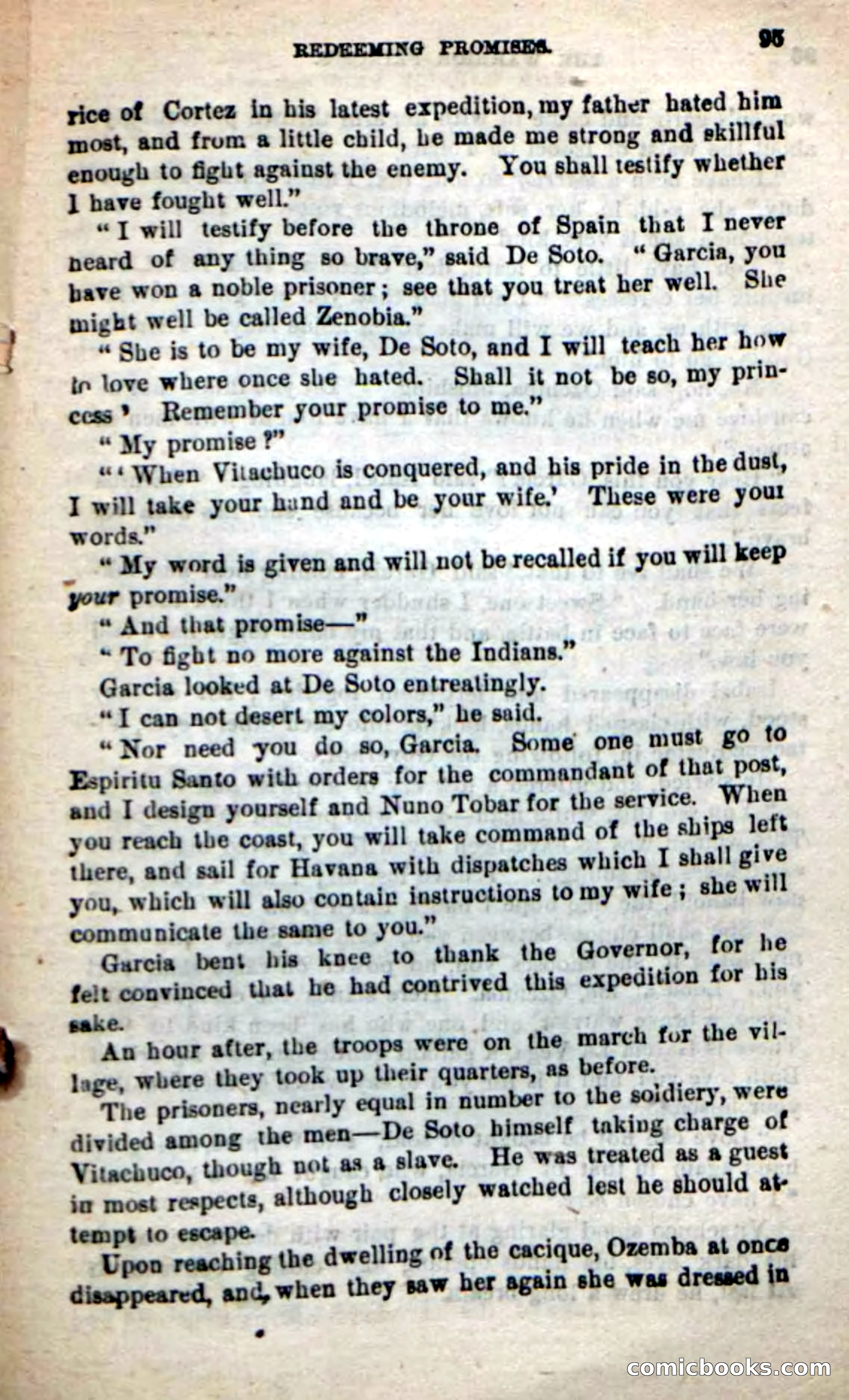 Beadle's New Dime Novels: The Warrior Princess — page 91 of 100