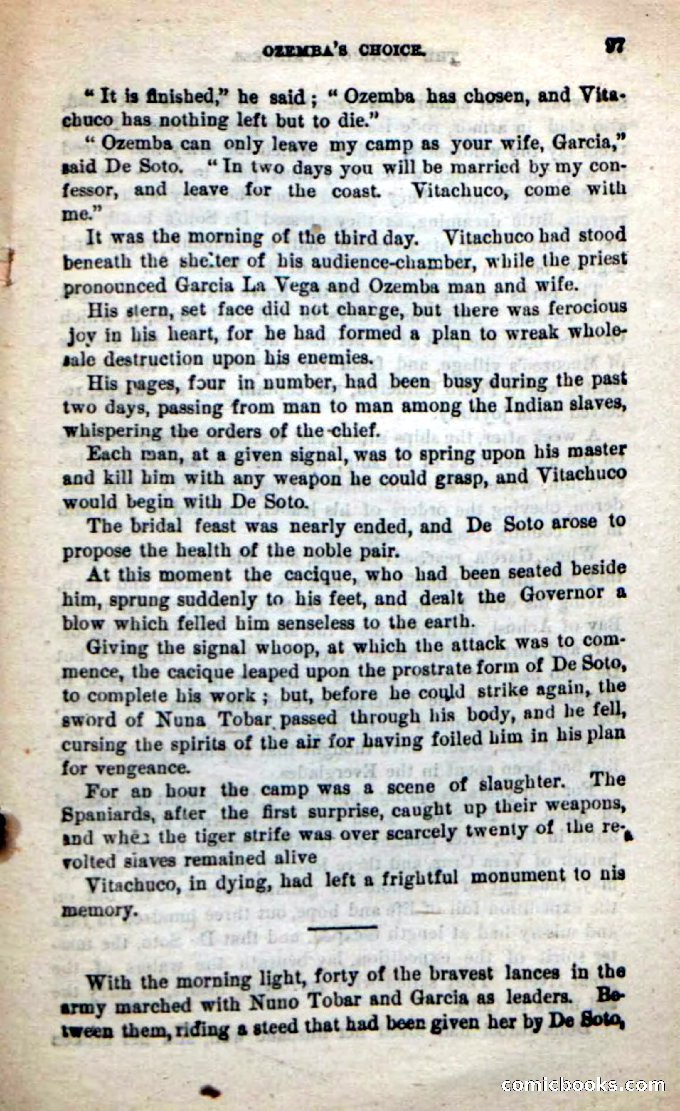 Beadle's New Dime Novels: The Warrior Princess — page 93 of 100