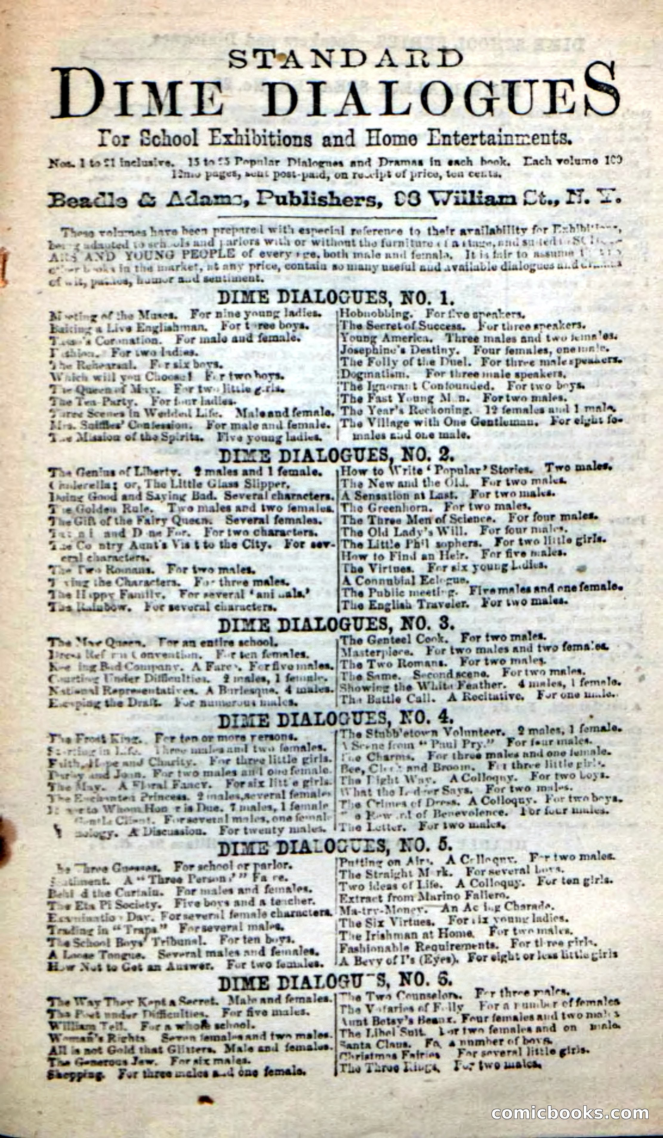 Beadle's New Dime Novels: The Warrior Princess — page 97 of 100