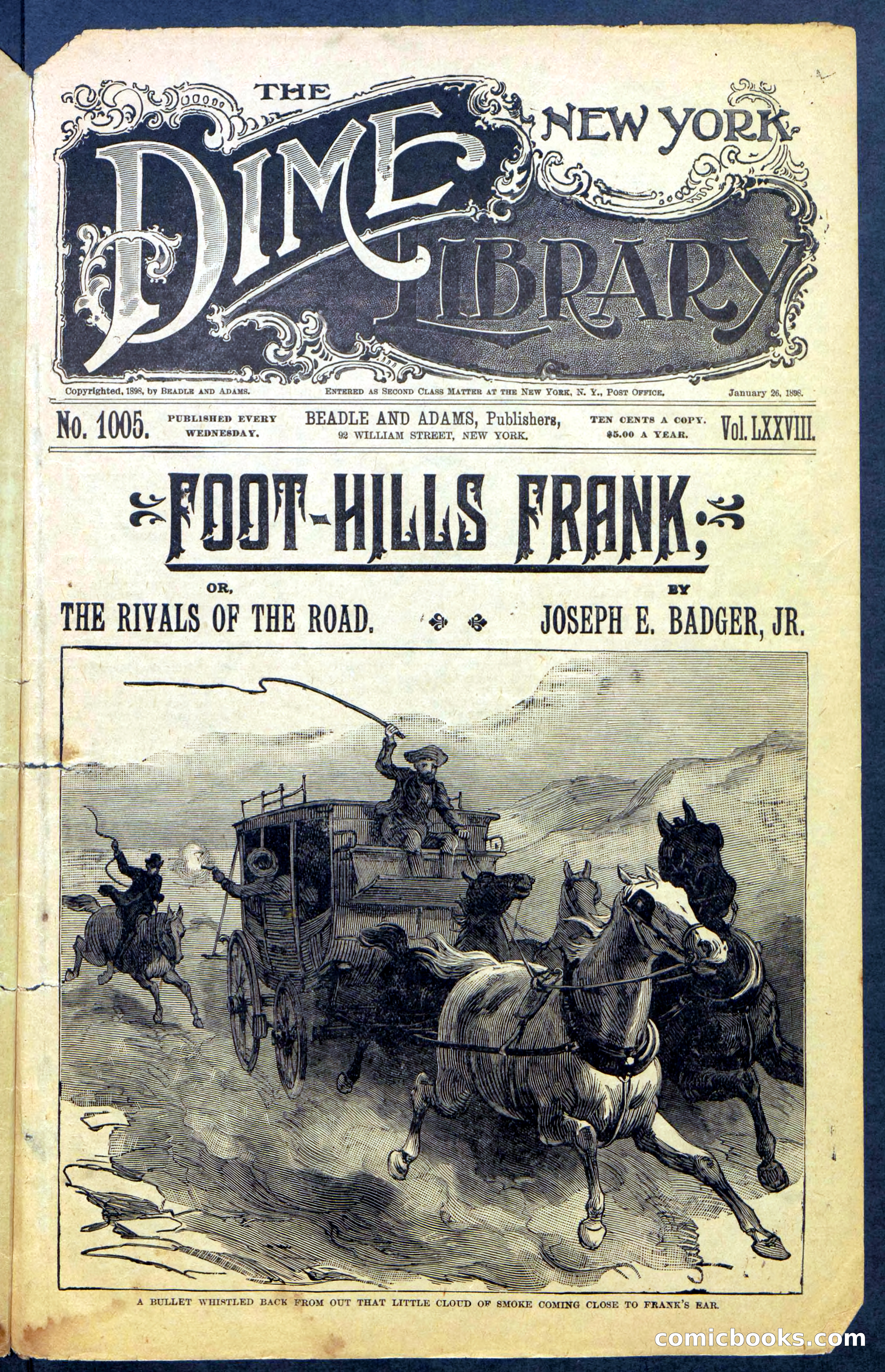 Foot-Hills Frank; or, The Rivals of the Road — page 3 of 36