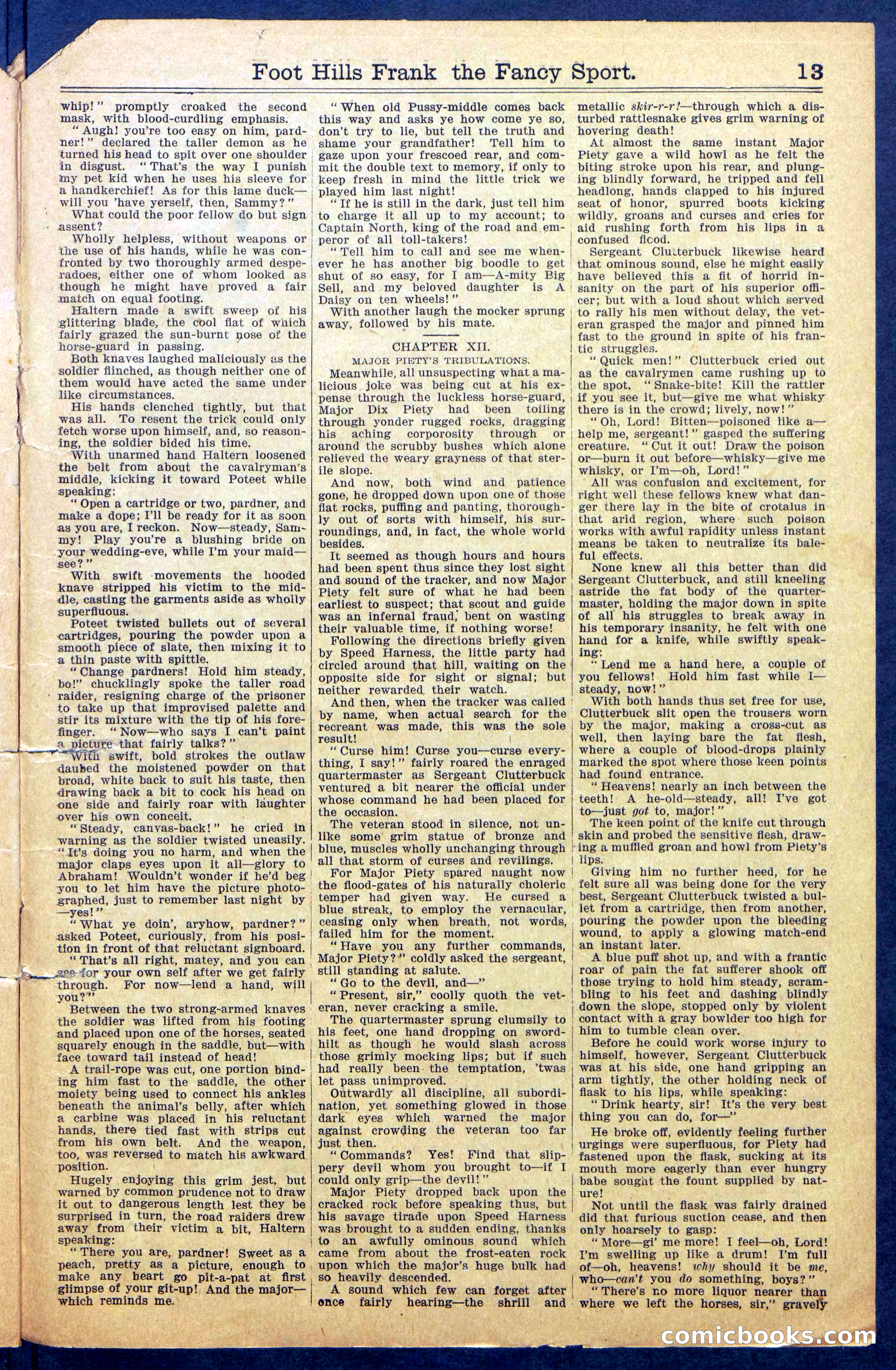 Foot-Hills Frank; or, The Rivals of the Road — page 15 of 36